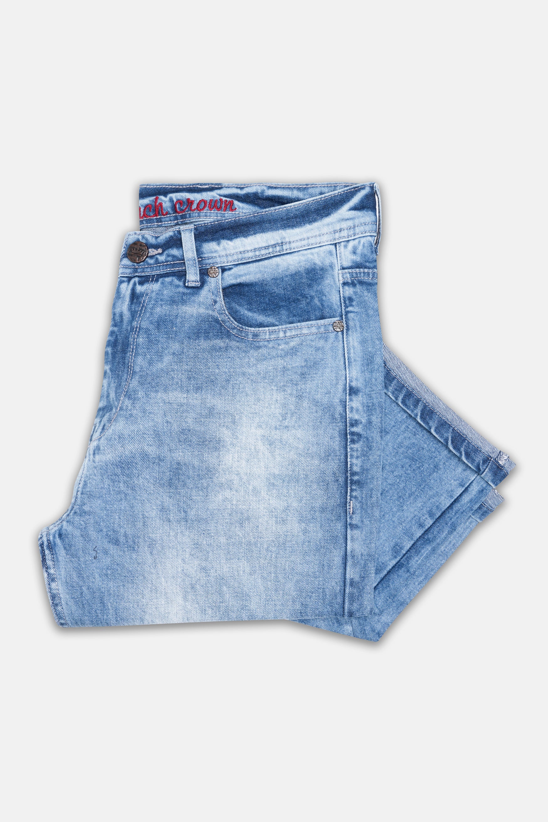 Wild Blue Washed Denim