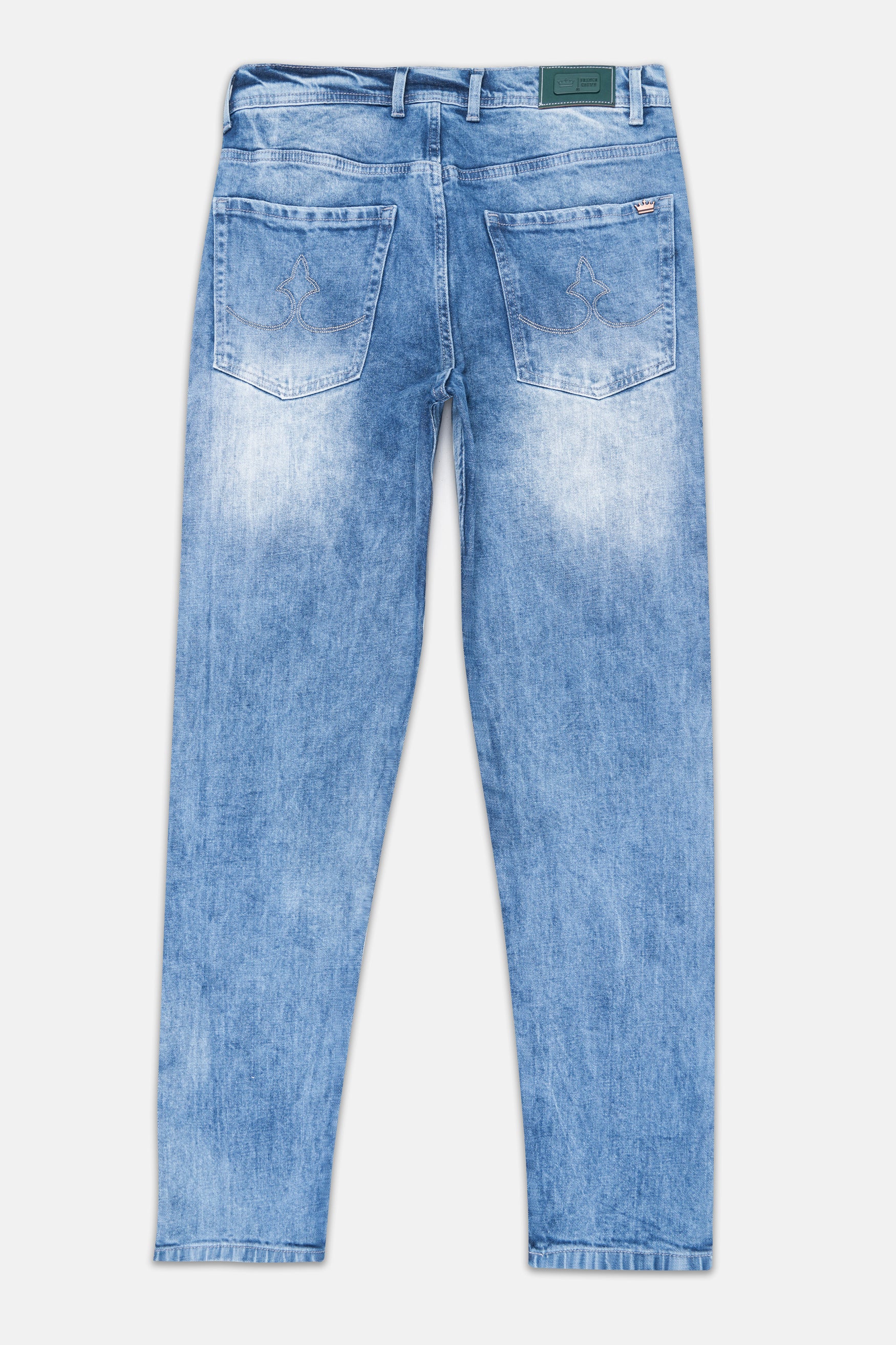 Wild Blue Washed Denim