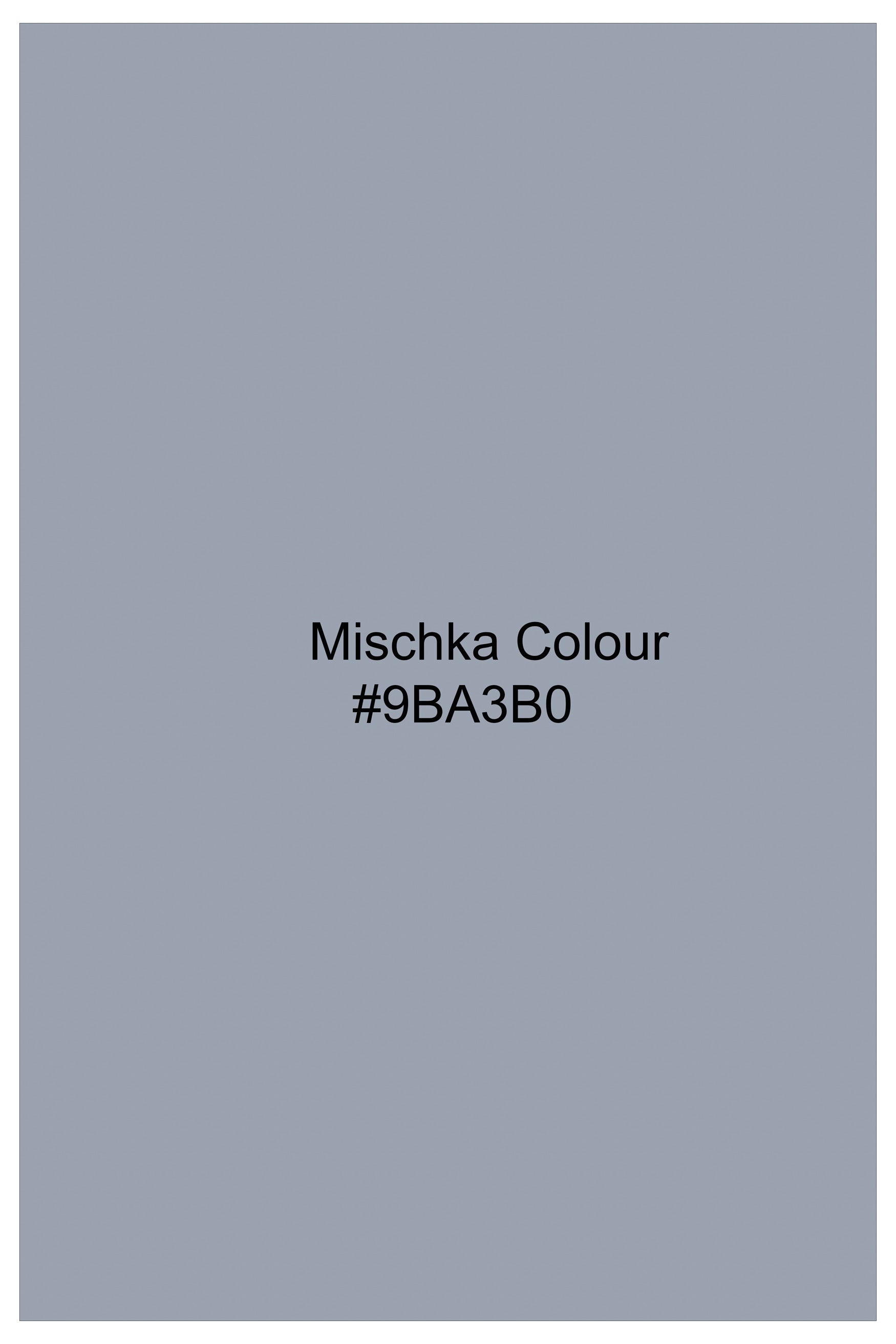 Mischka Gray Clean Look Stretchable Denim