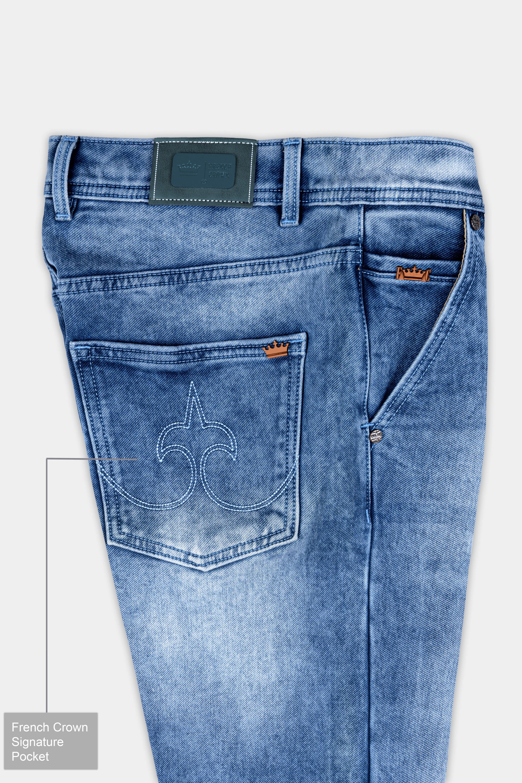 Waikawa Blue Stone wash Denim