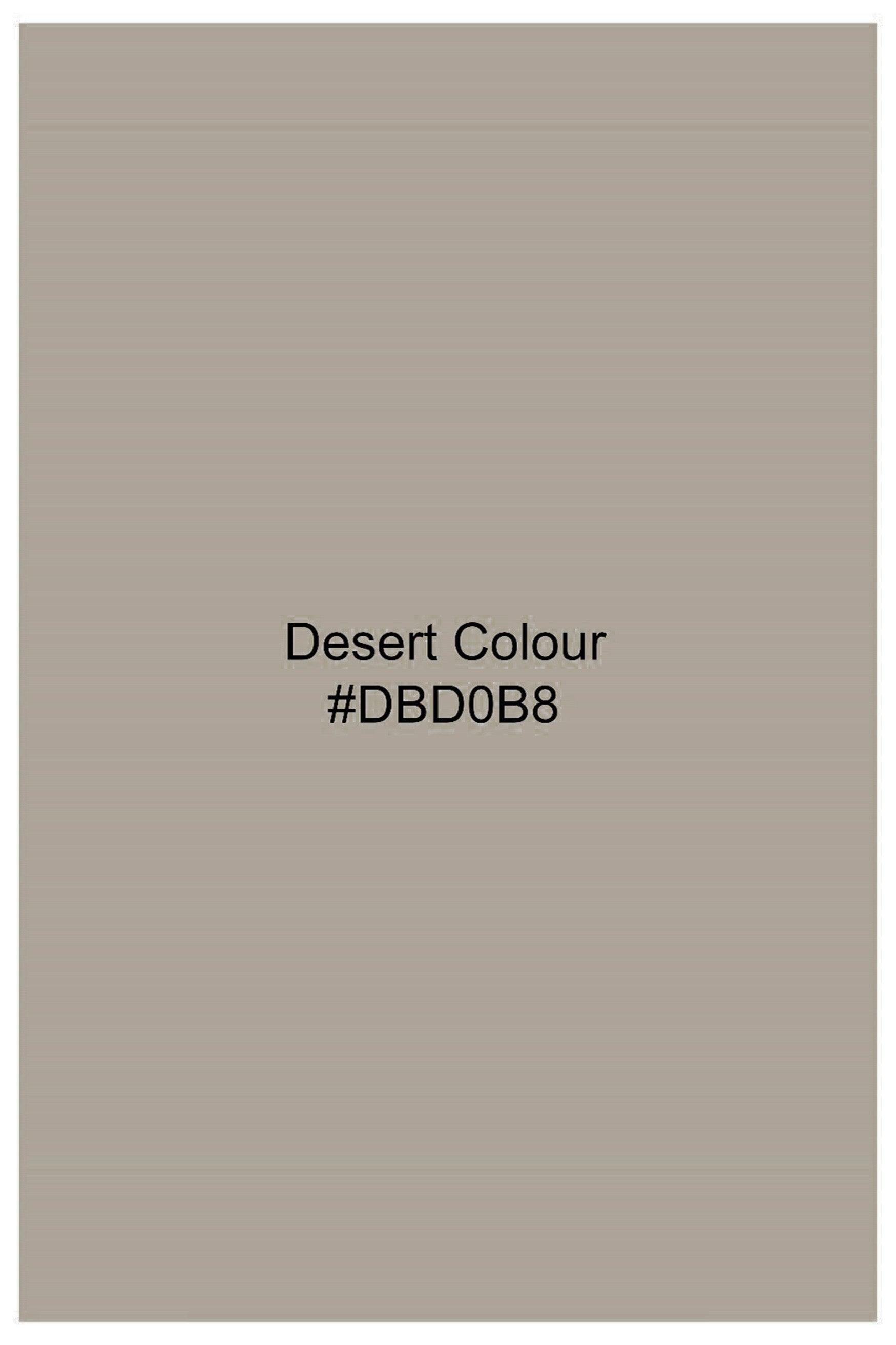 Desert Beige Premium Cotton Chinos Pant