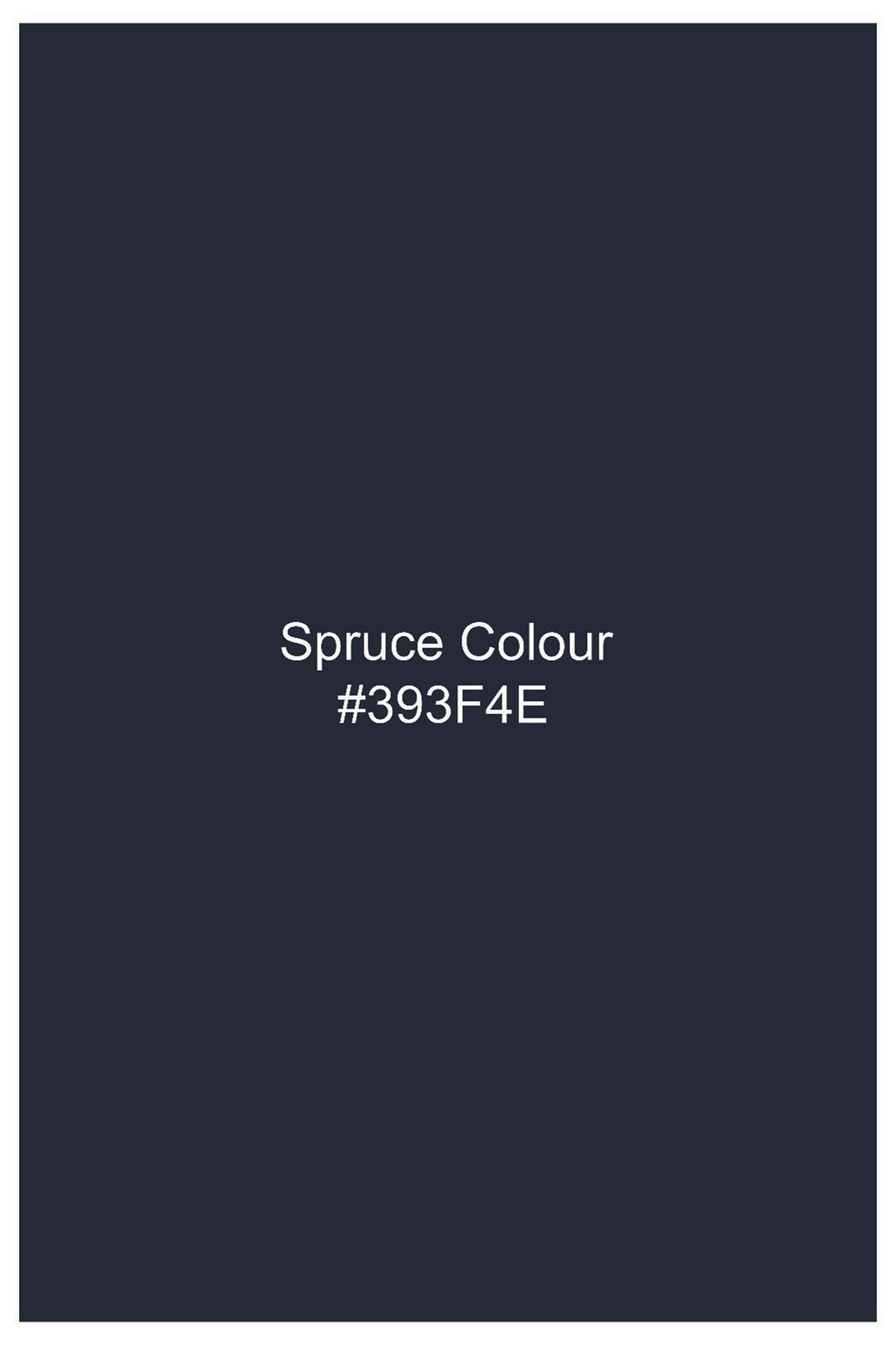 Spruce Blue Premium Cotton Chinos Pant