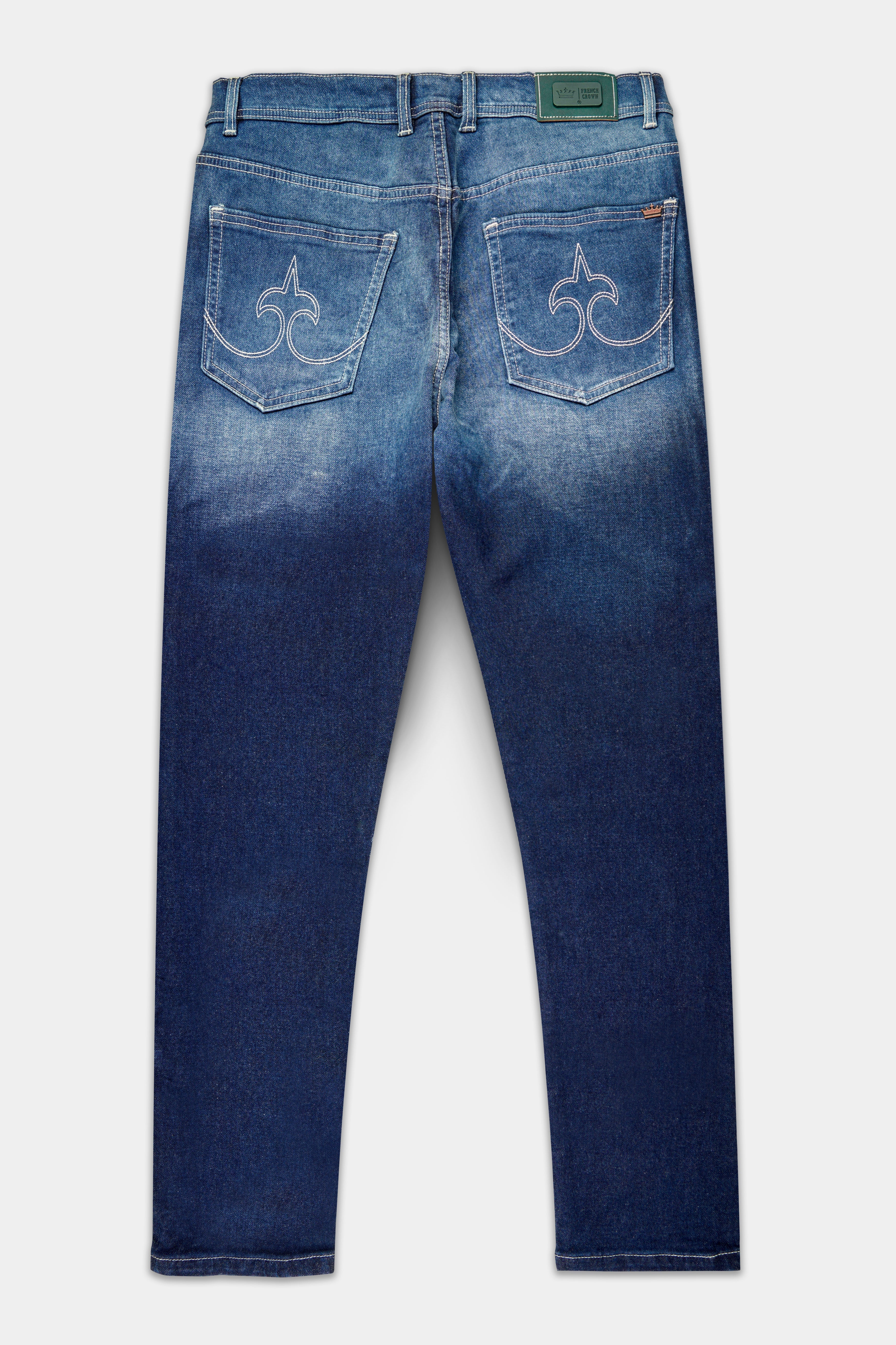 Bayoux Blue Mid Wash Stretchable Denim