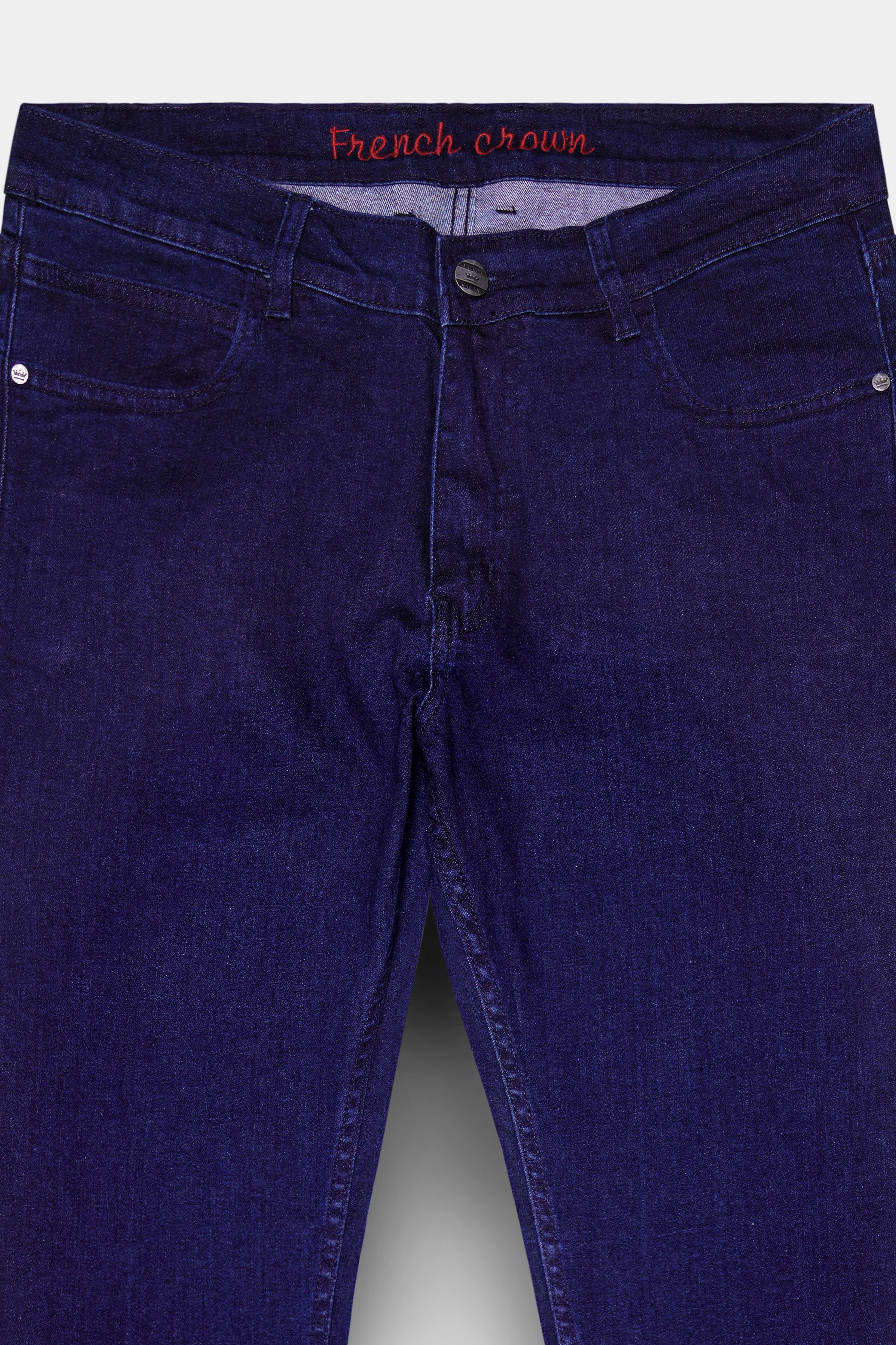 Mirage Blue Clean Look Stretchble Denim