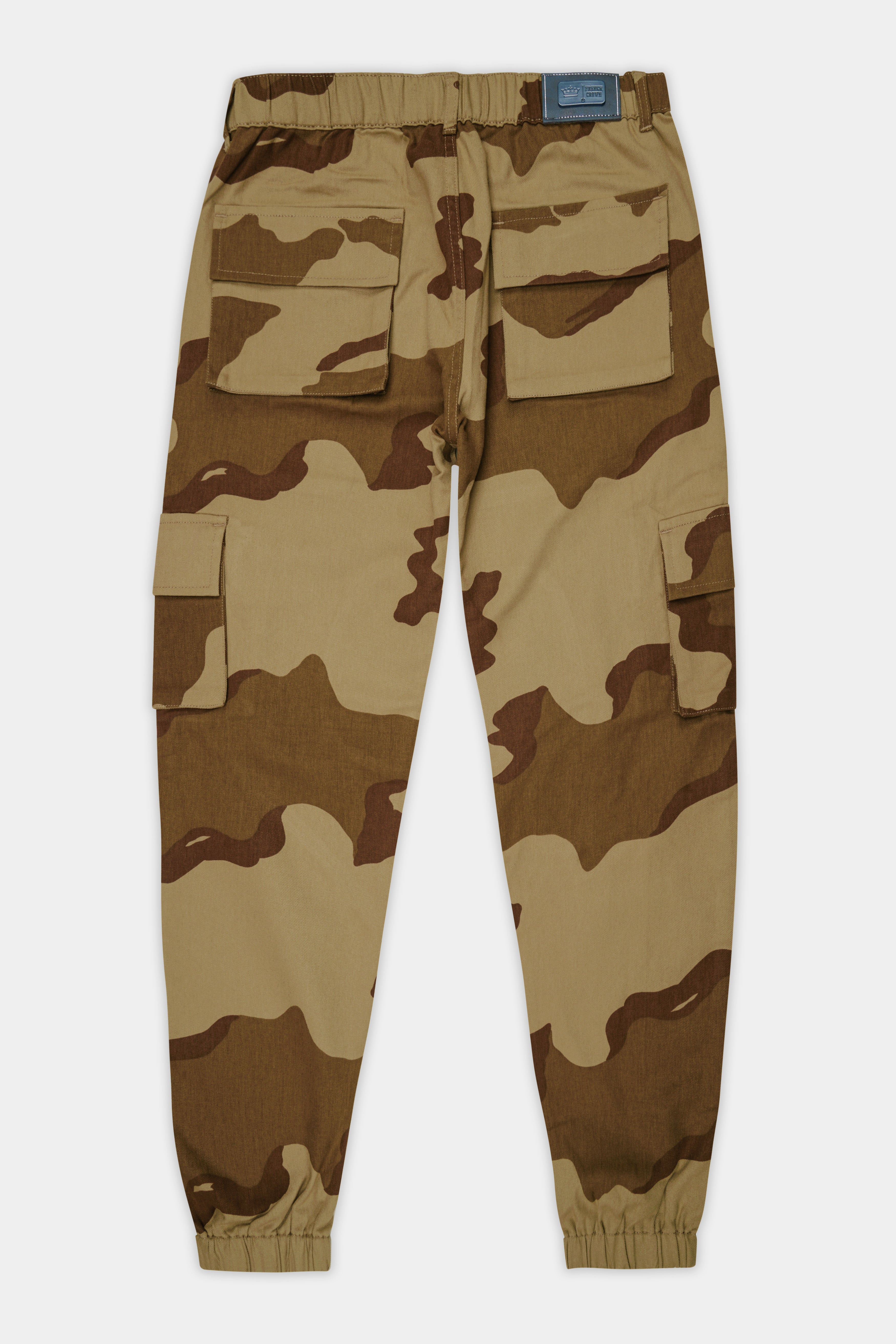 Domino Cream And lrish Brown Camouflage Cargo Pant