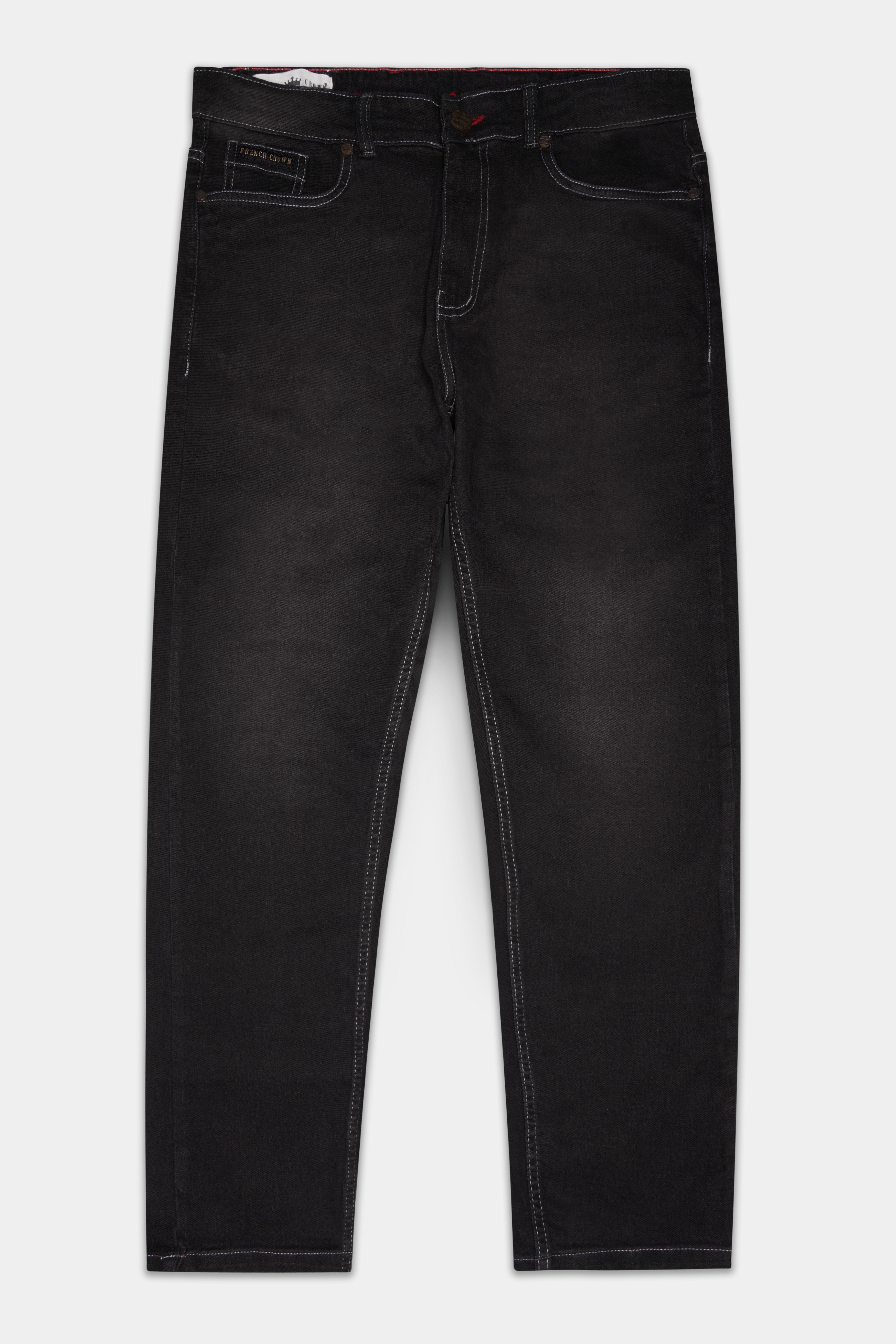 Haiti Black Rinse Wash Stretchable Denim