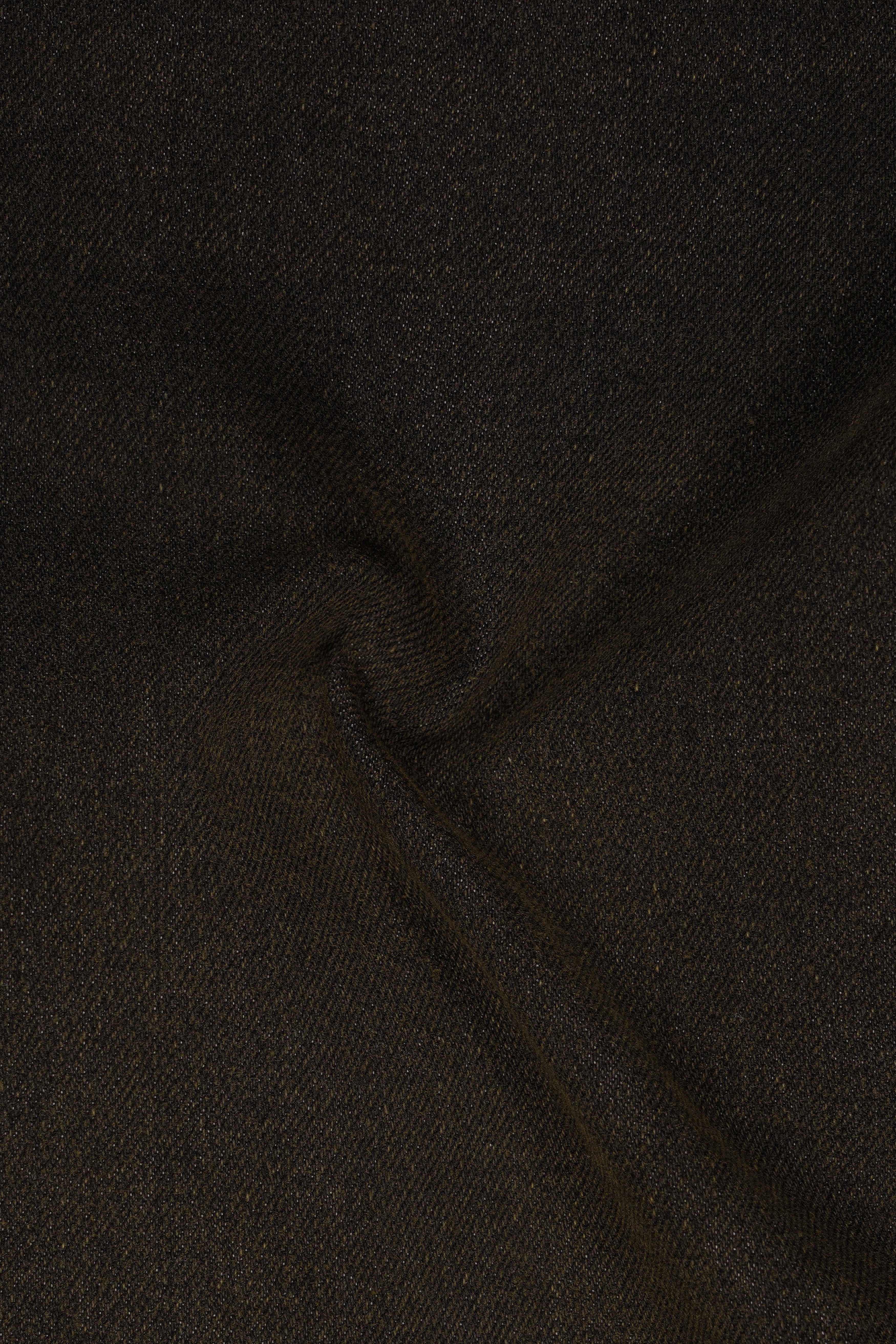 Bistro Brown Hand Sanding Stretchable Denim