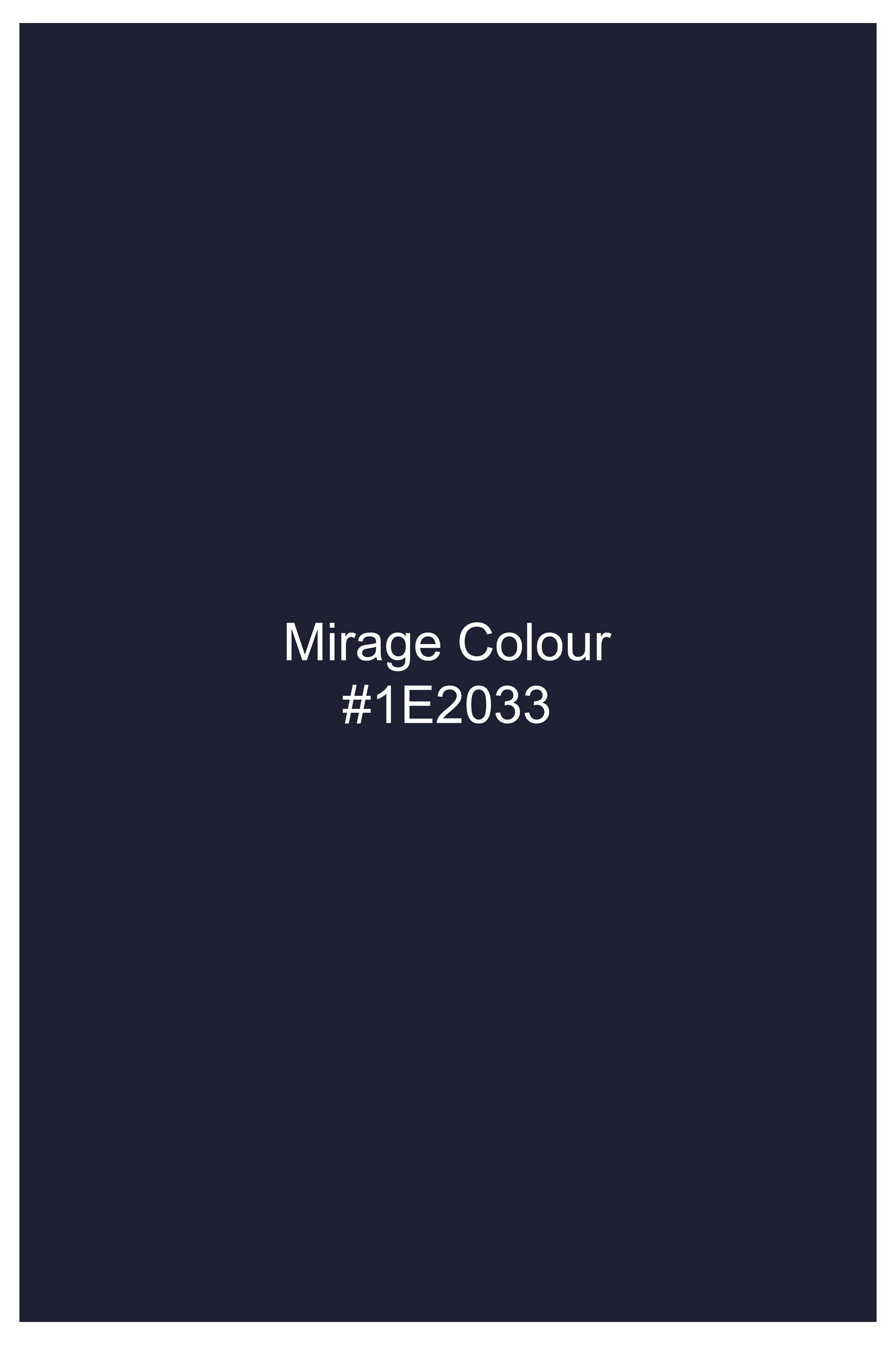 Mirage Blue Slim Fit Mid-Rise Clean Look Stretchable Denim