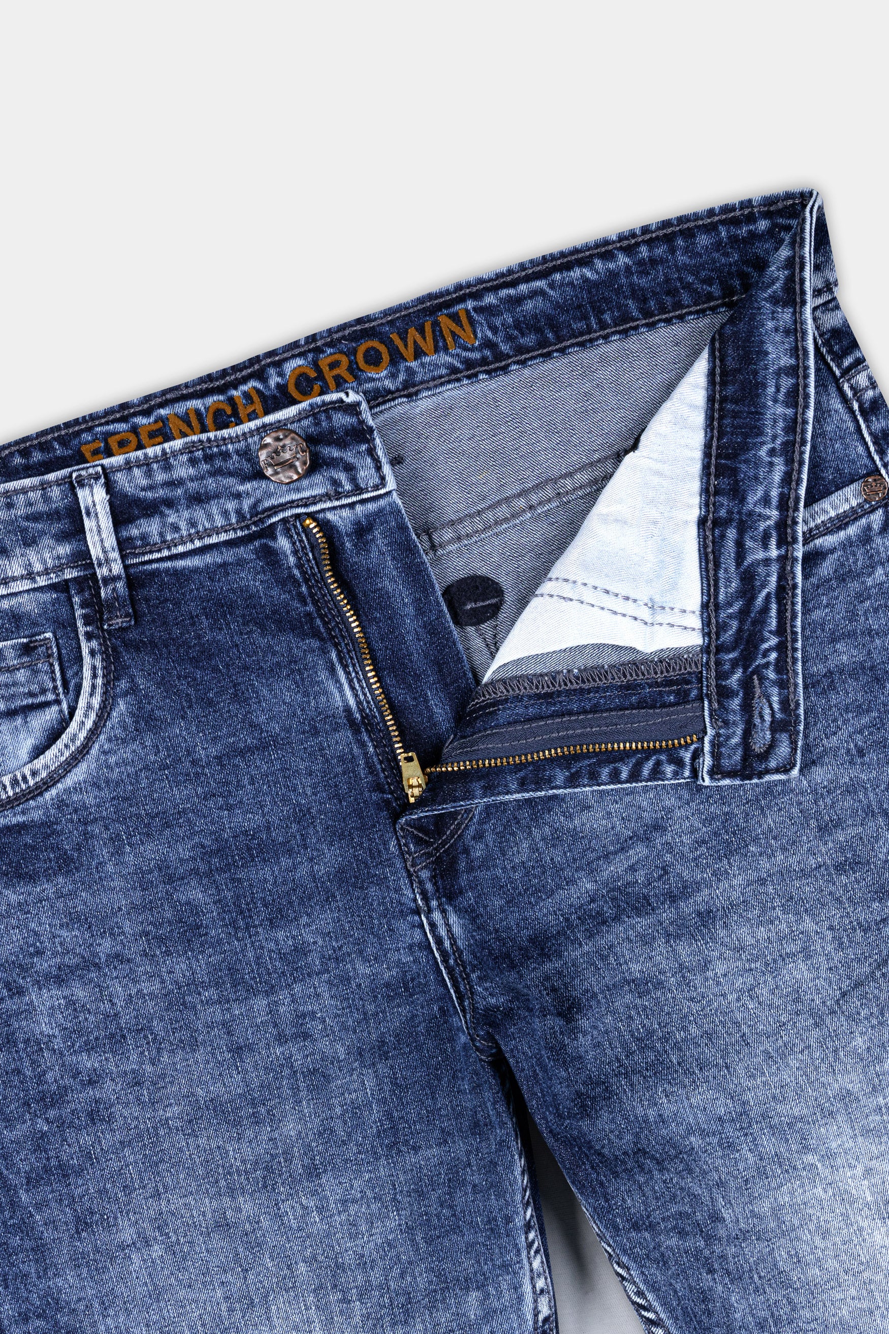 Rhino Blue Stone Wash Denim