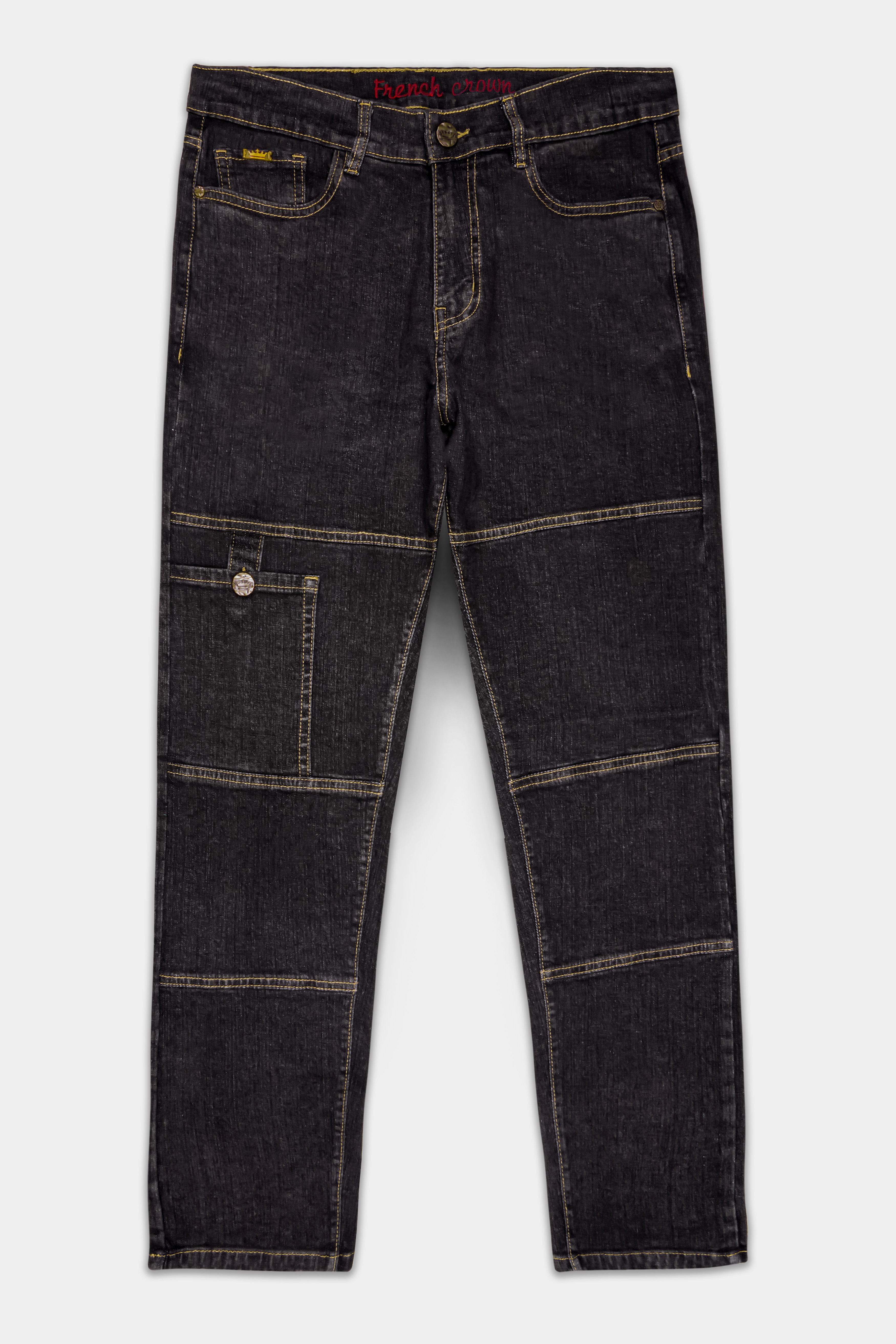 Buy Premium Grey Denim Jeans for Men in India - French Crown