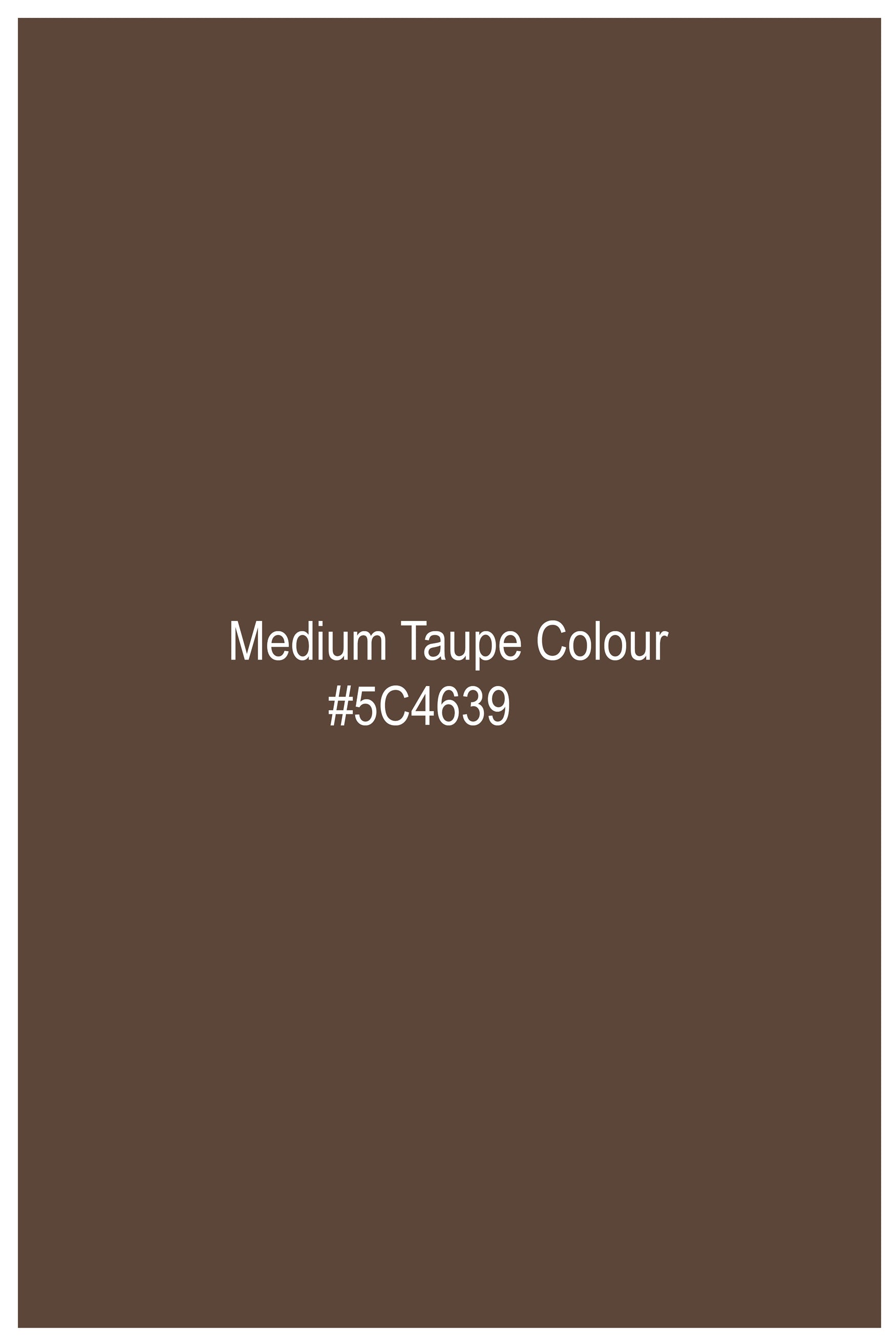 Medium Taupe Subtle Sheen Super Soft Premium Cotton Kurta