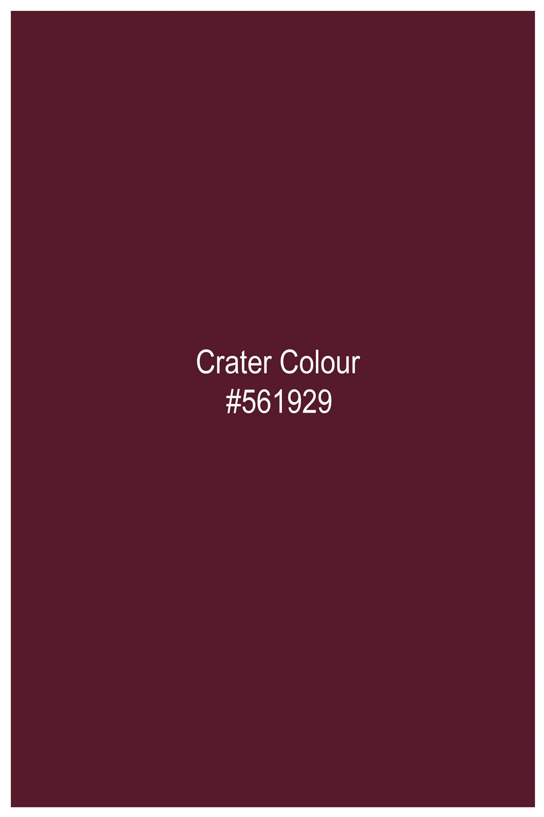 Crater Maroon Kutch Work Patches with Mirror Work Subtle Sheen Super Soft Premium Cotton Designer Kurta