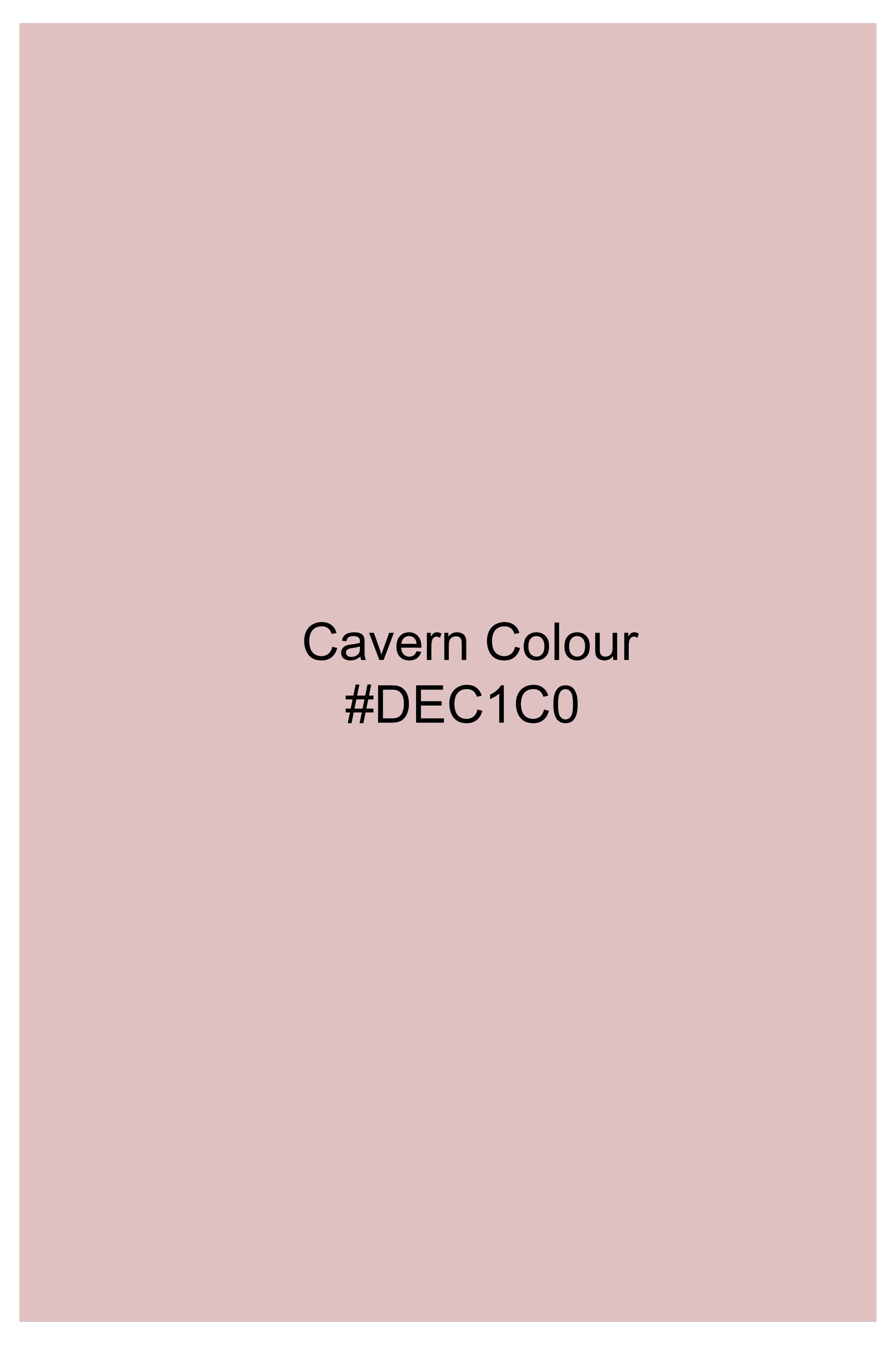 Cavern Pink Subtle Sheen Viscose Kurta