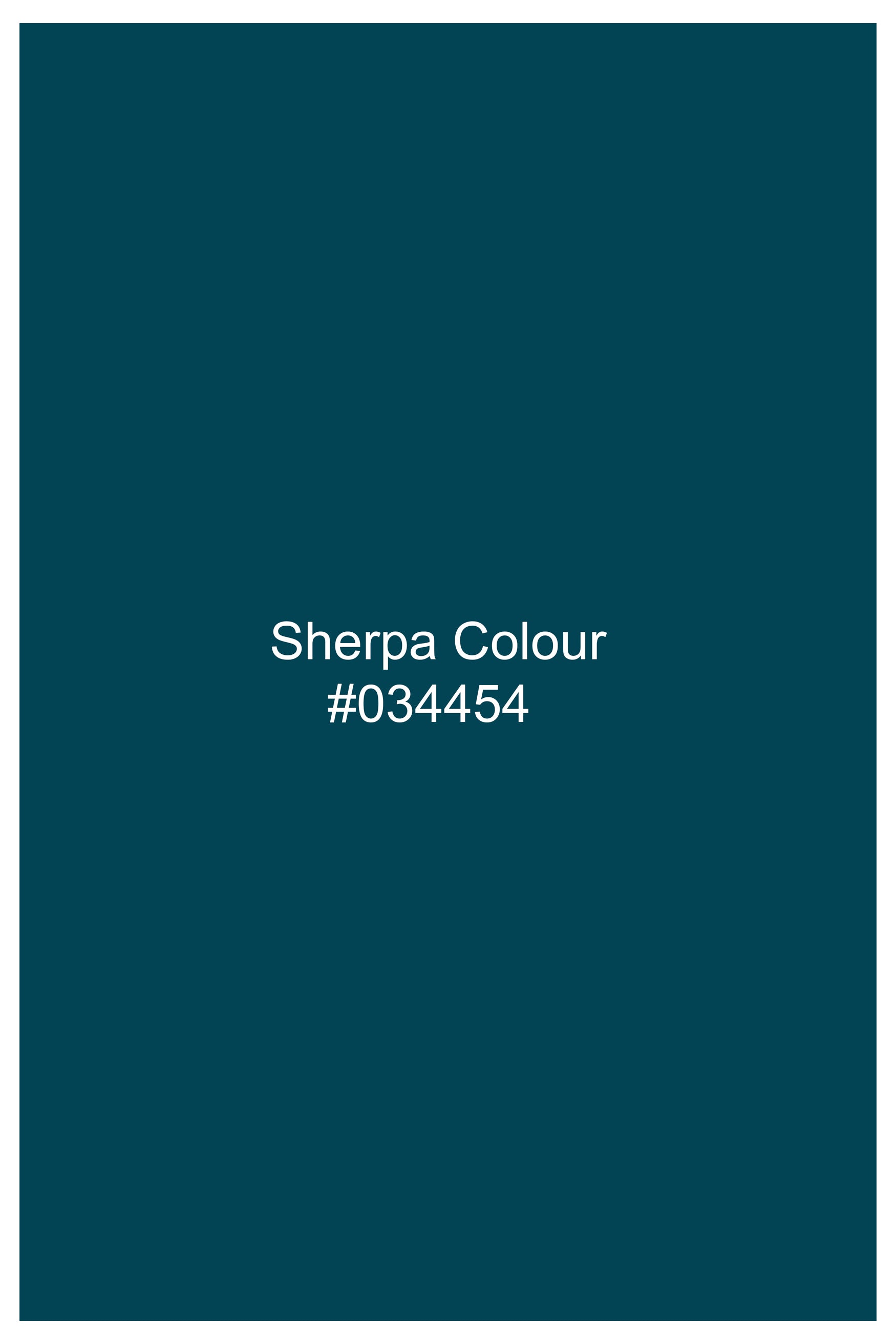 Sherpa Blue Kurta Set with Merino Cream and Celeste Blue Leaves Thread Embroidered Designer Nehru Jacket KPNJ030-44,  KPNJ030-46,  KPNJ030-48,  KPNJ030-50,  KPNJ030-52,  KPNJ030-54,  KPNJ030-56,  KPNJ030-58,  KPNJ030-60