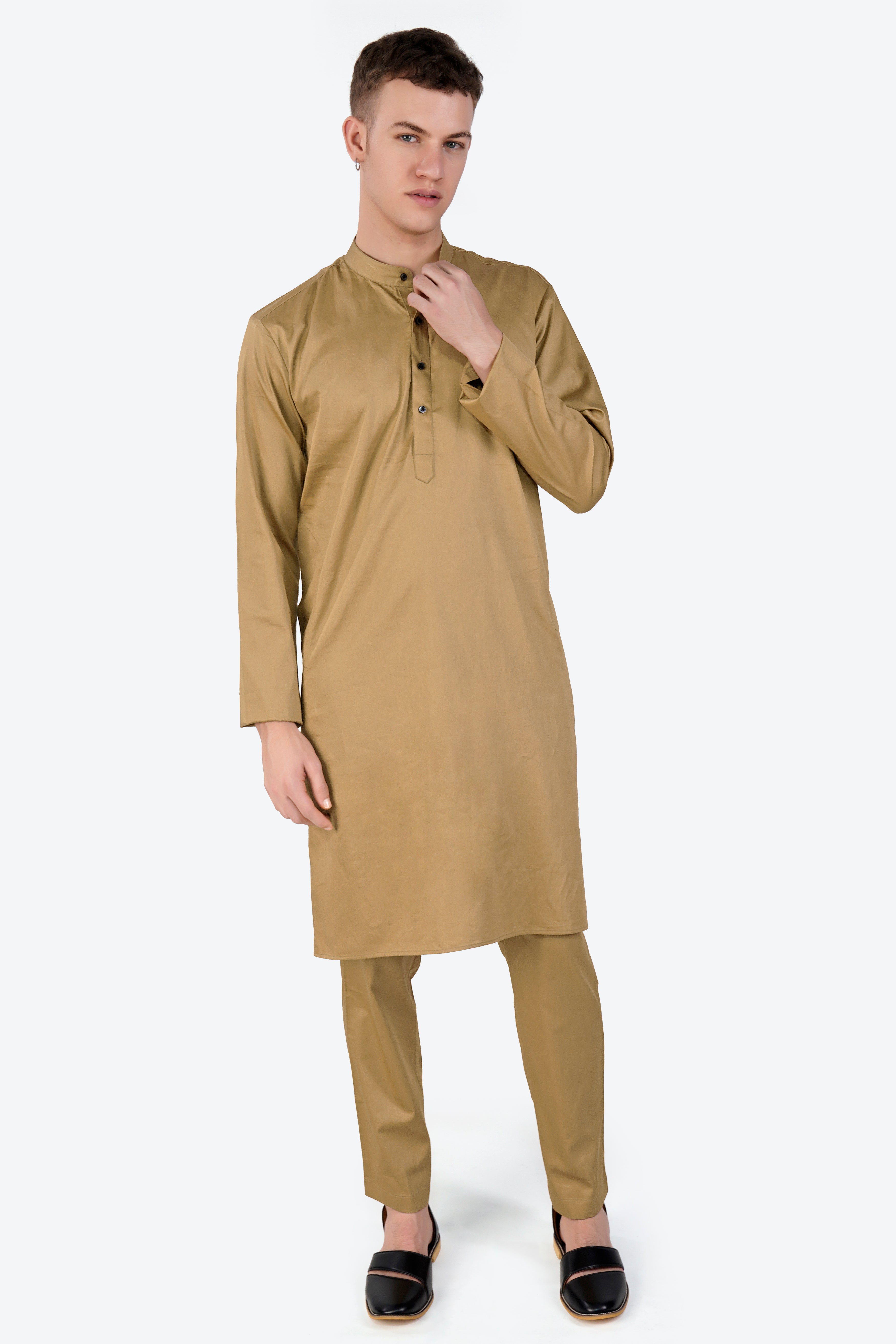 Teak Brown Pajama, F-6307 - KT059