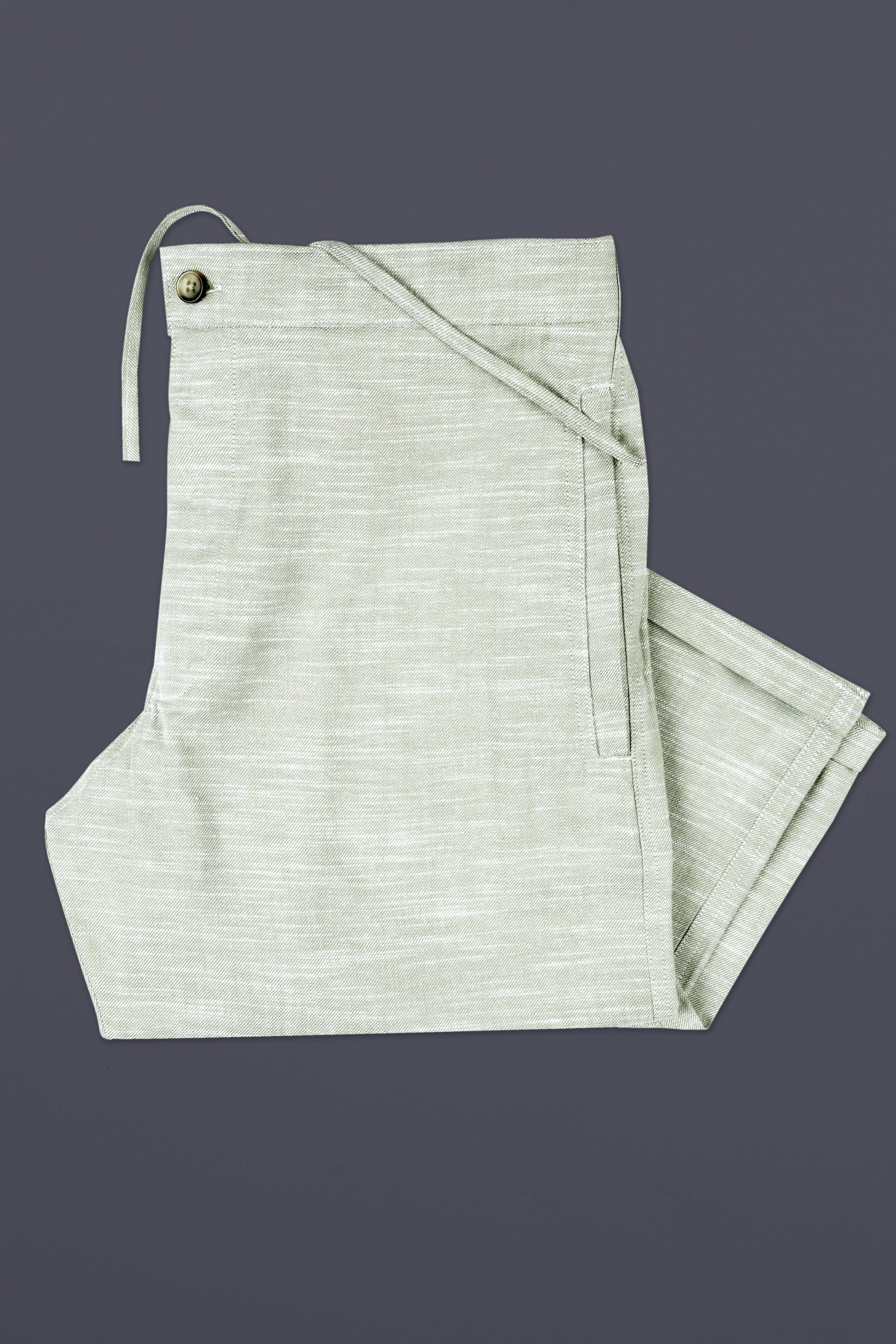 Willow Gray Twill Cotton Lounge Pant