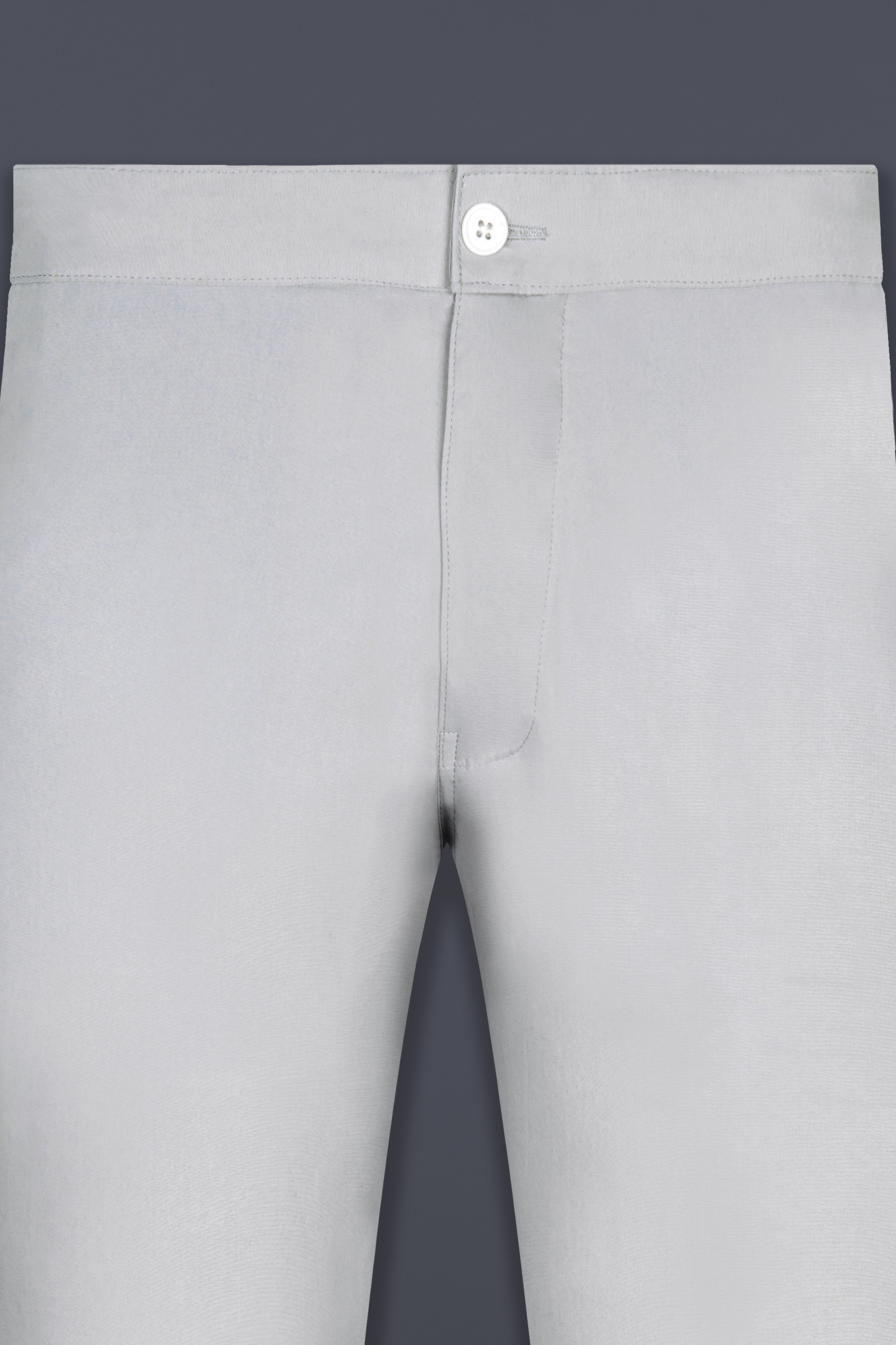 Silver Sand Gray Poplin Giza Cotton Lounge Pant