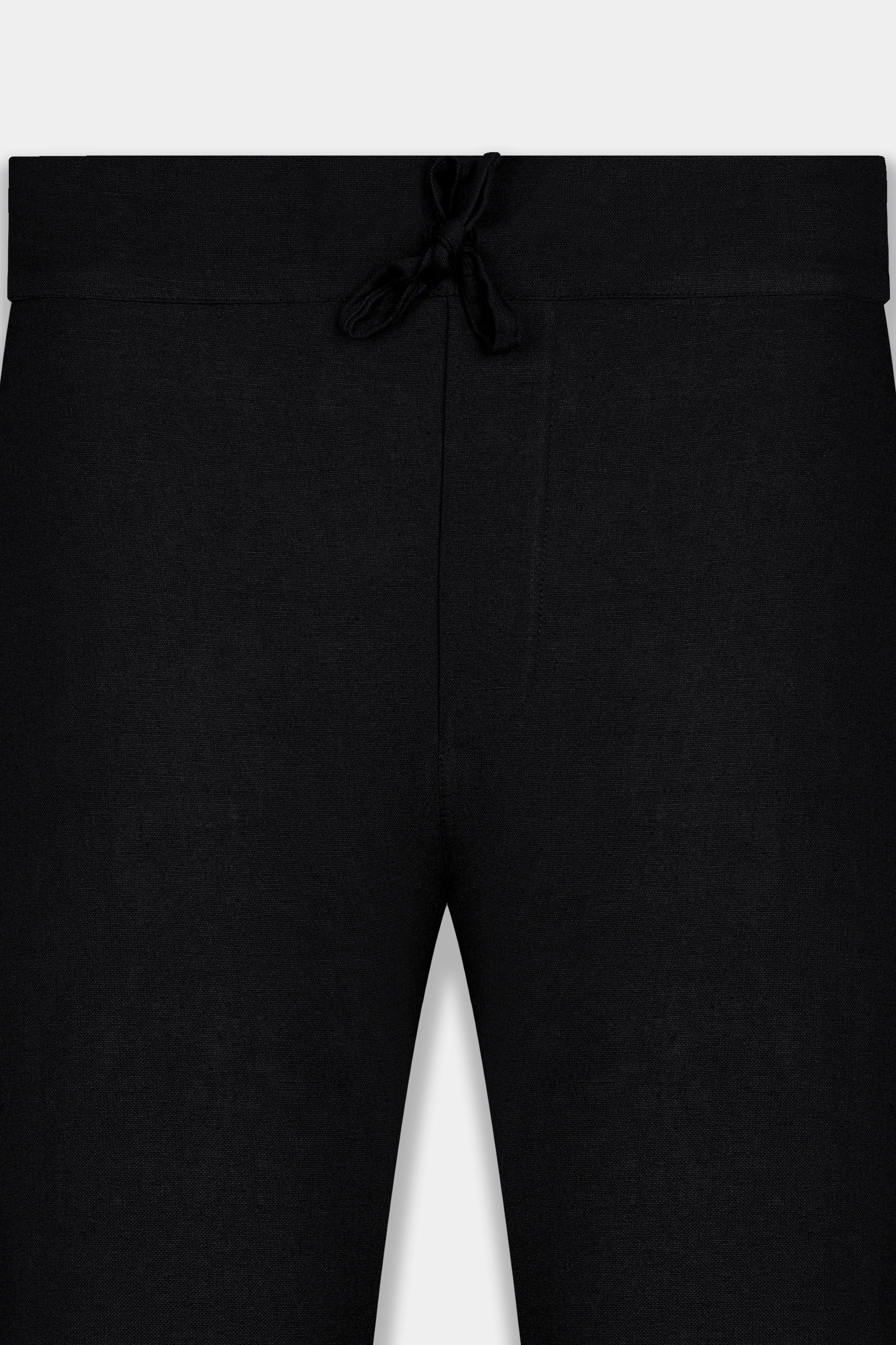 Jade Black Luxurious Linen Lounge Pant