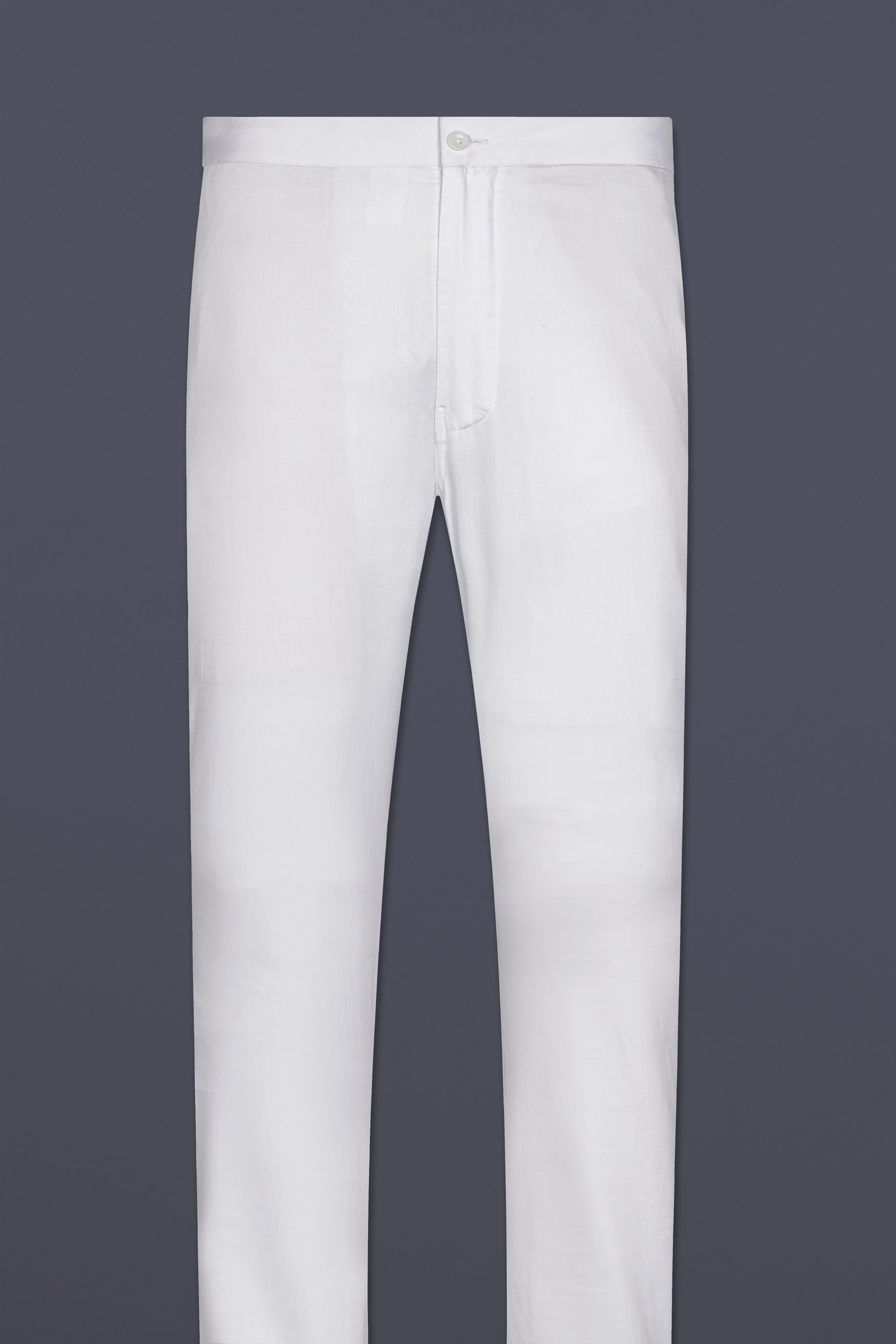 Bright White Super Soft Premium Cotton Designer Lounge Pant