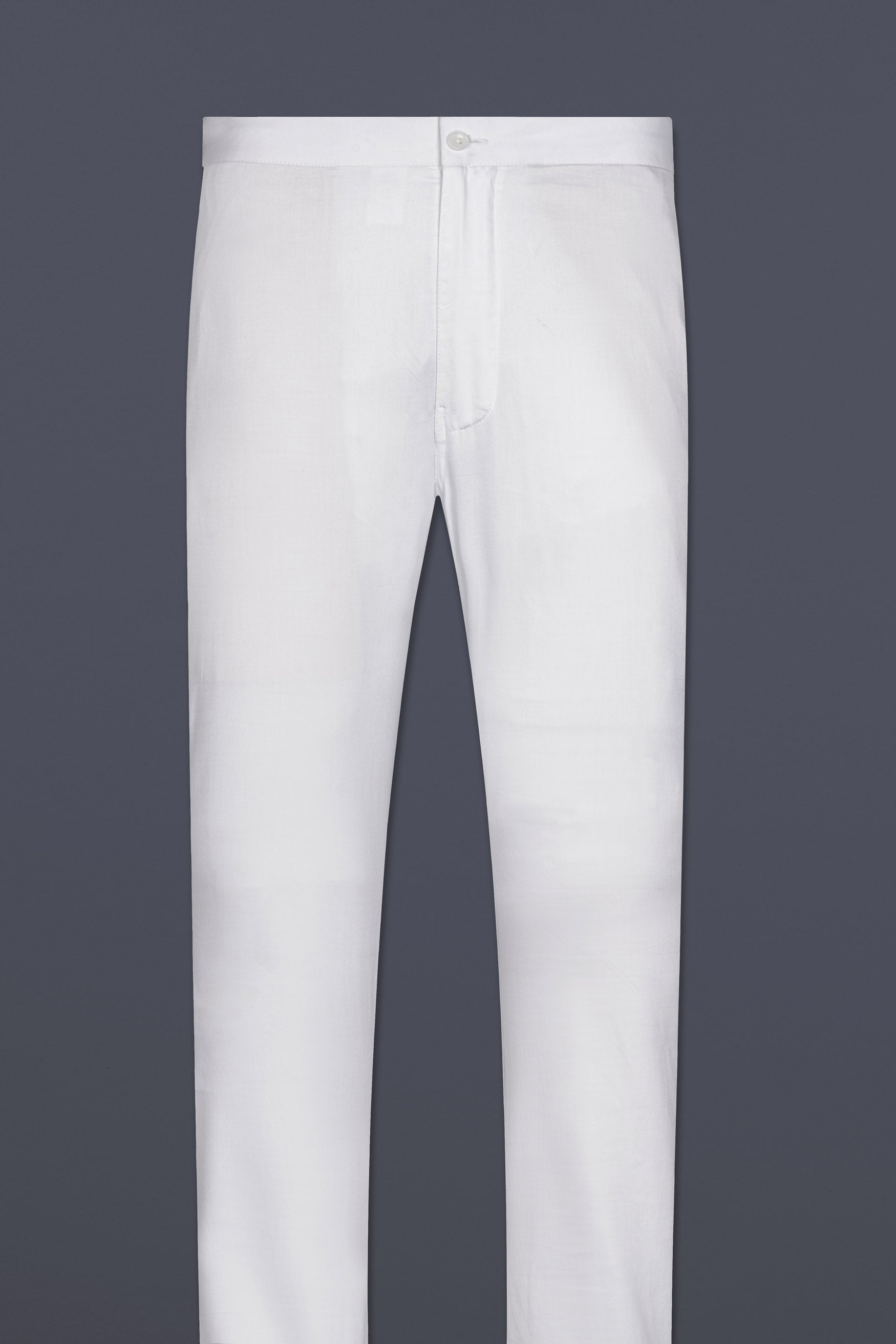 Bright White Super Soft Premium Cotton Designer Lounge Pant