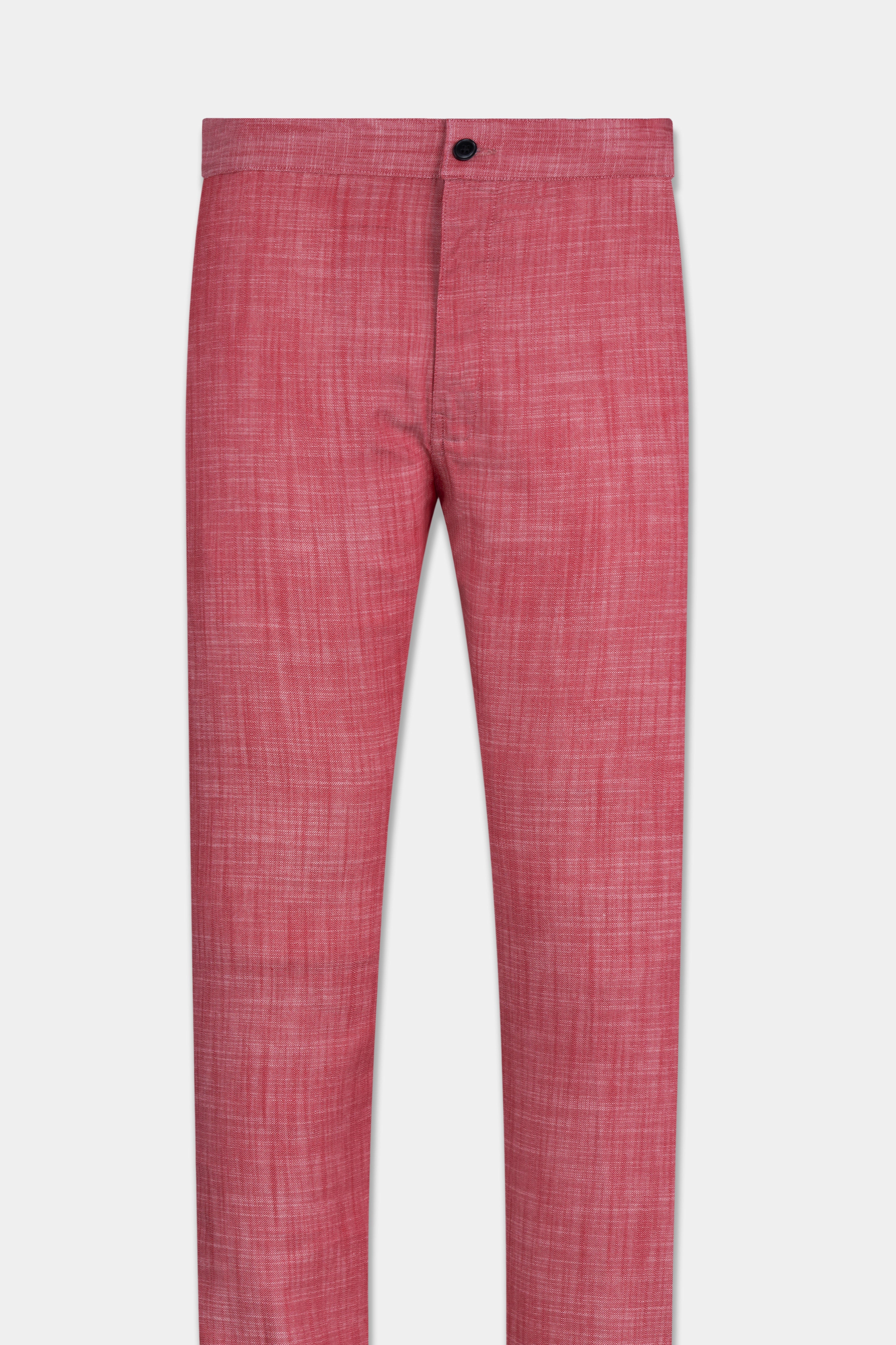 Chestnut Rose Red Chambray Premium Cotton Lounge Pant