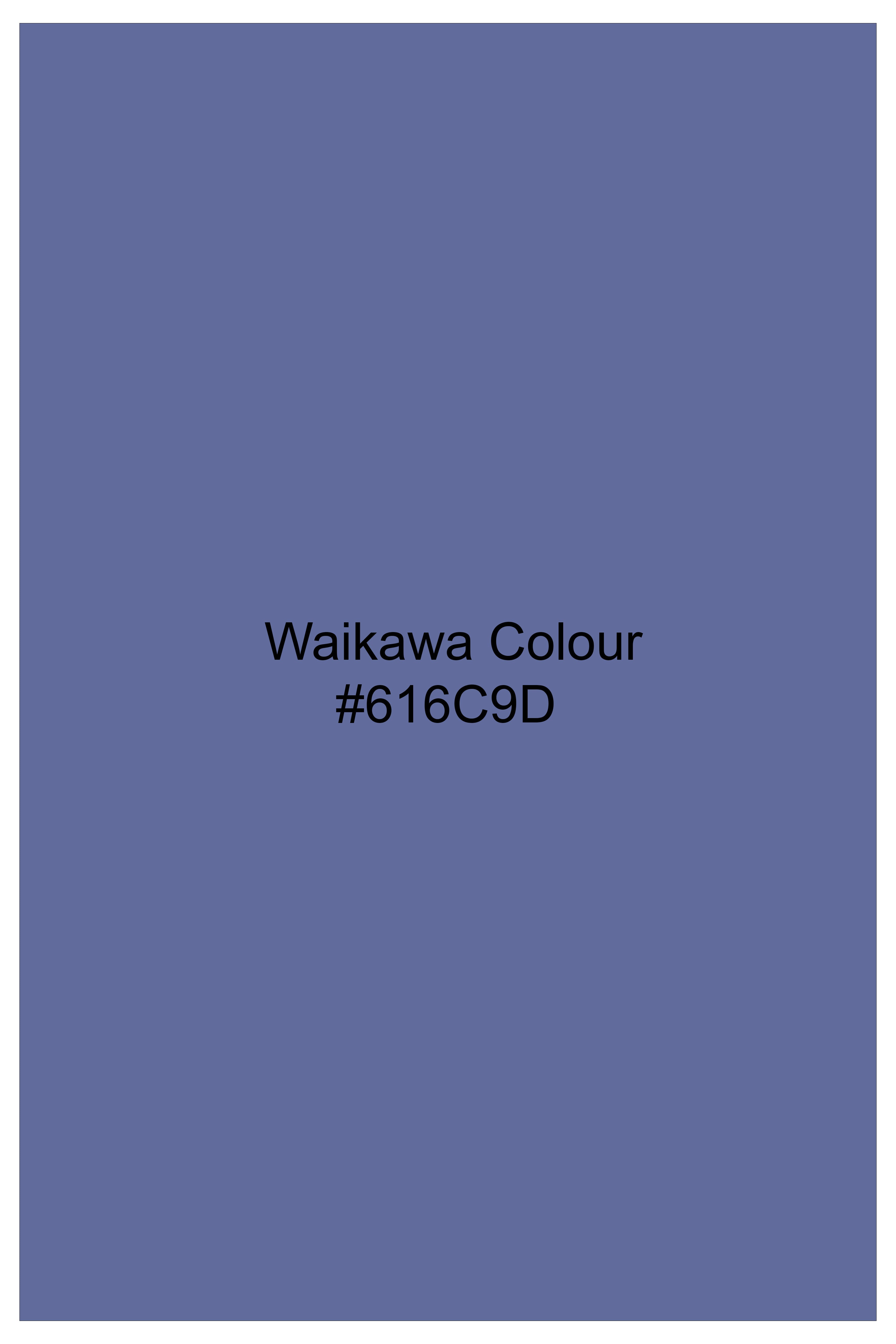 Zenyra-Waikawa Blue Super Soft Chambray Premium Cotton Lounge Pant