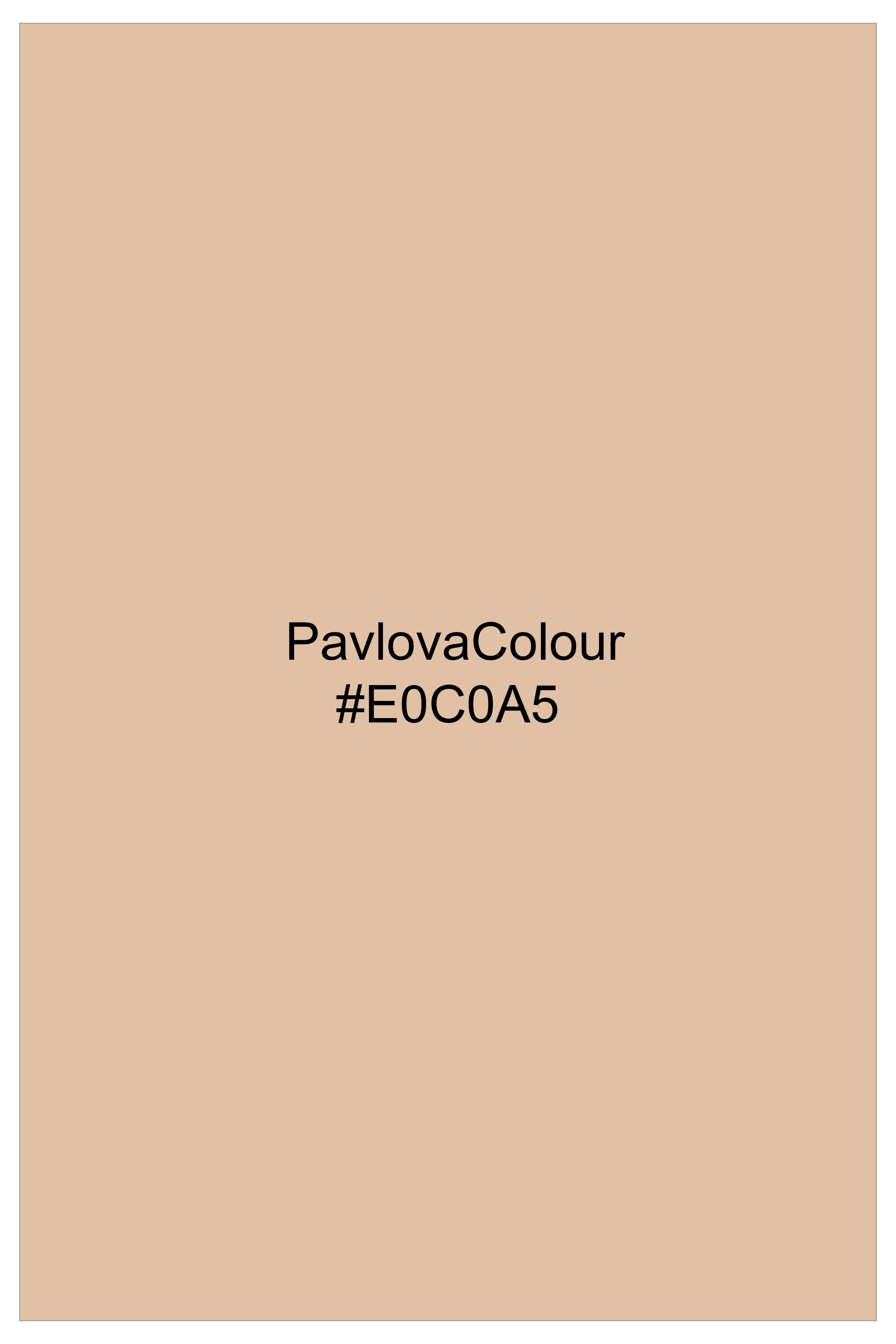 Plaivora-Pavlova Peach Plaid Luxurious Linen Lounge Pant