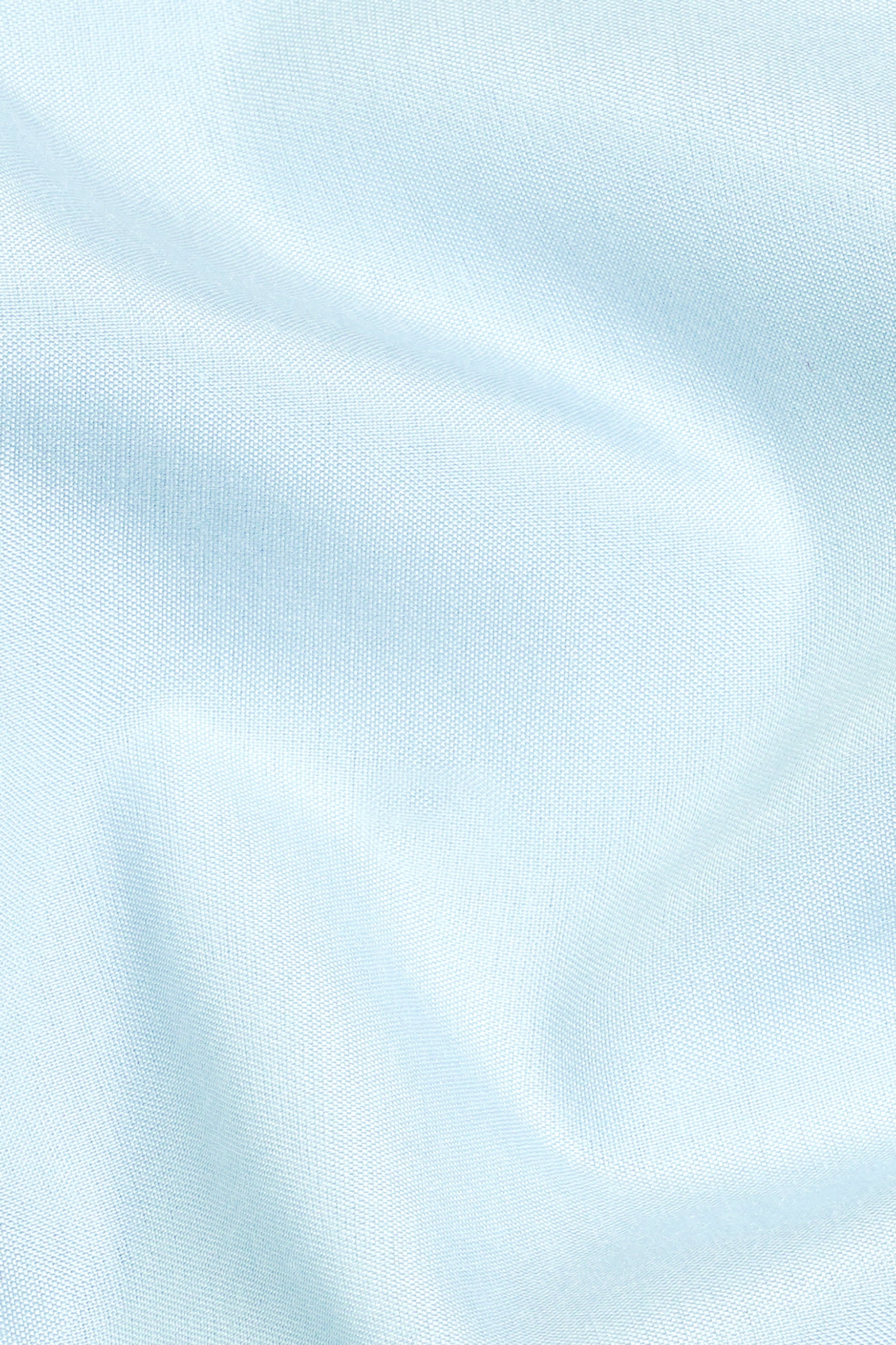 Bluish Subtle Sheen Viscose Pajama F-8923