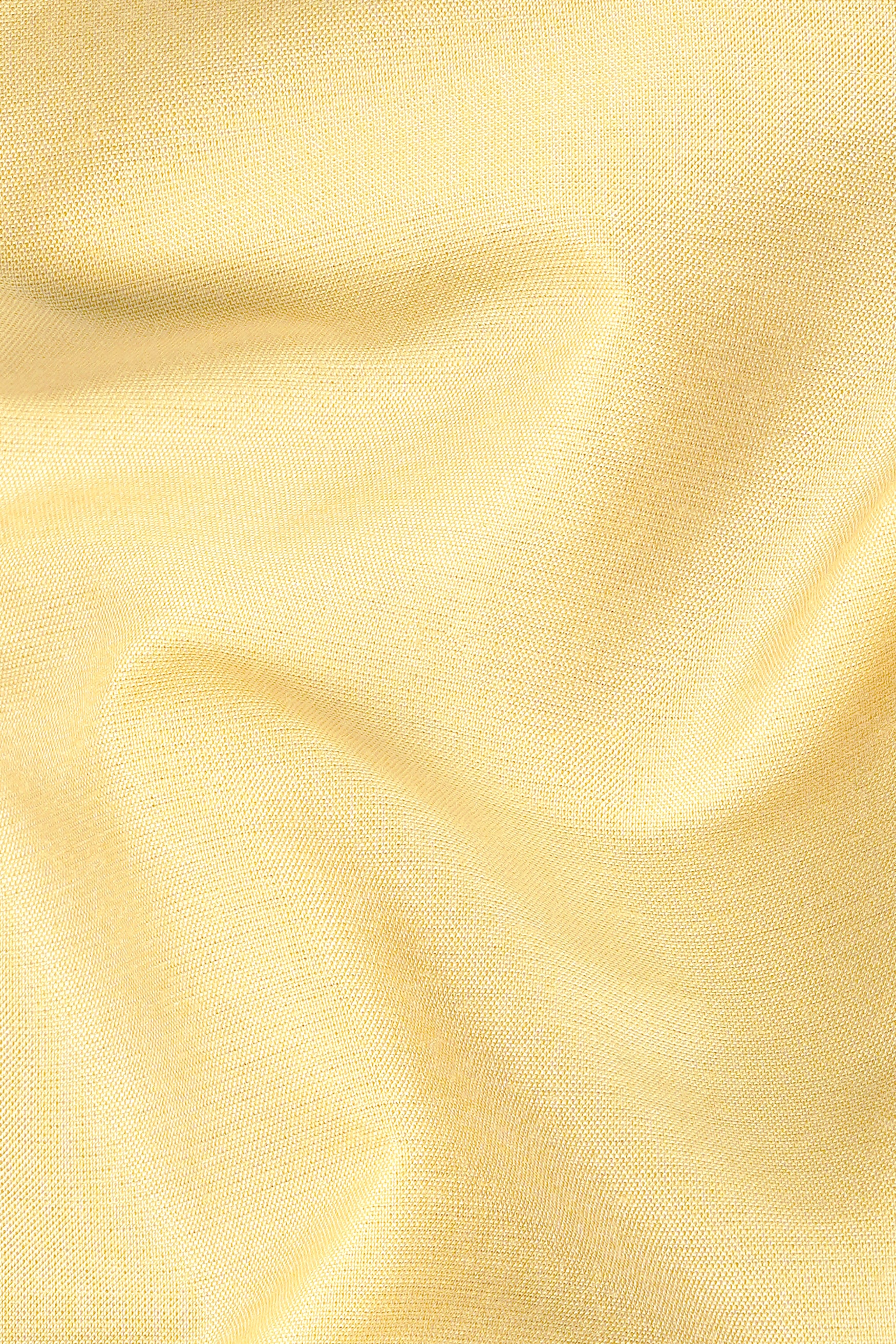 Hampton Yellow Subtle Sheen Viscose Pajama F-8920