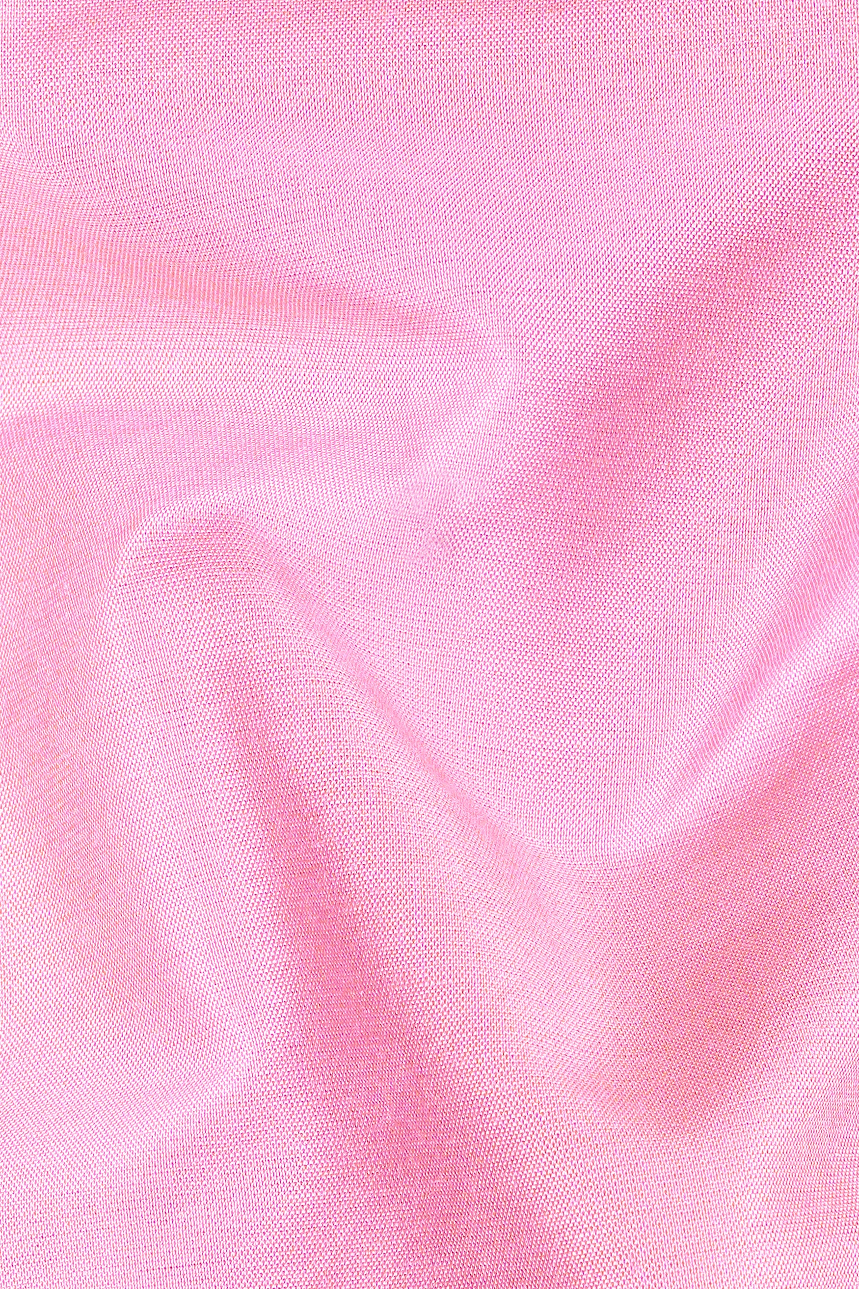 Magenta Pink Subtle Sheen Viscose Pajam F-8927