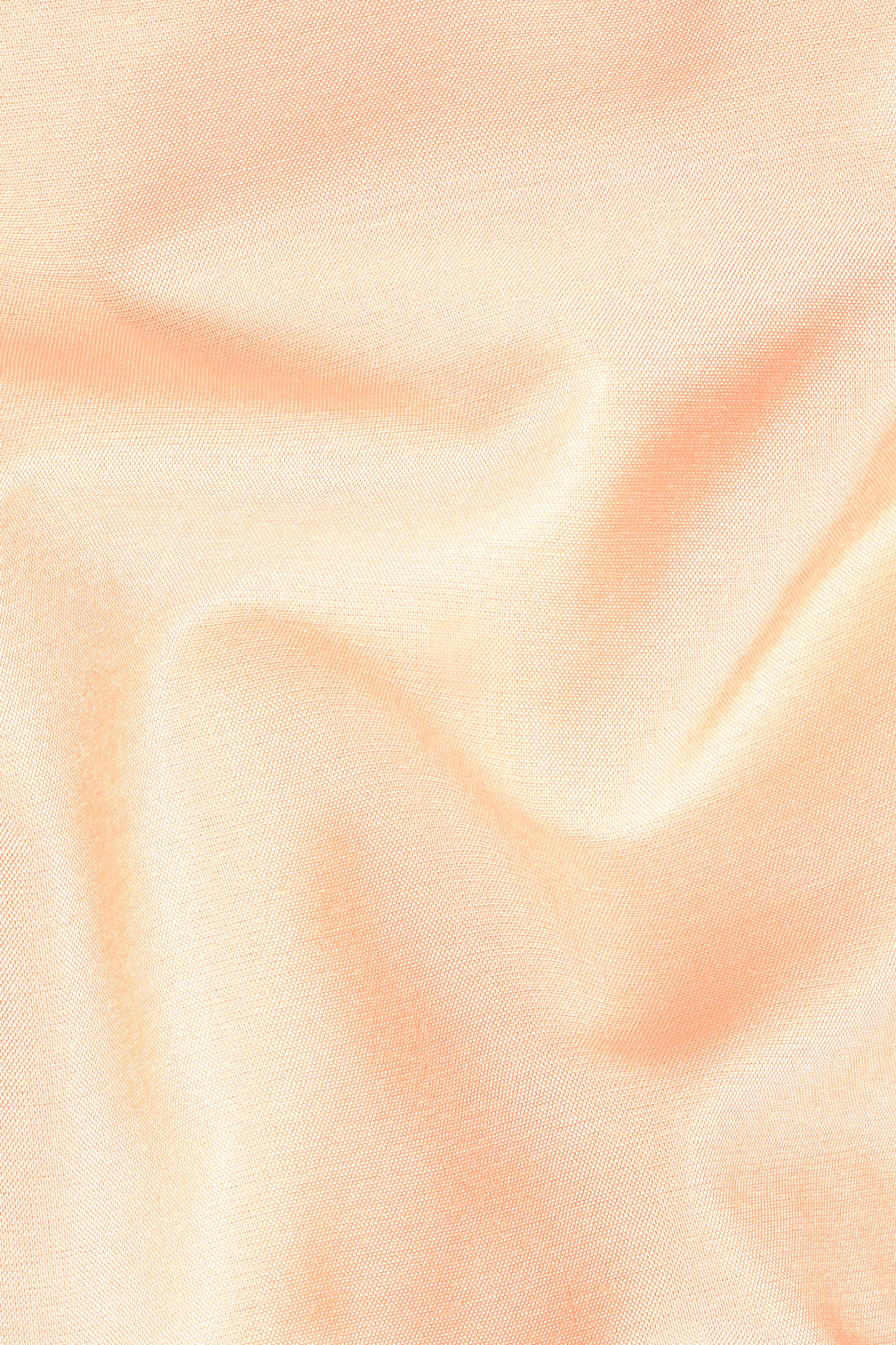 Peach Subtle Sheen Viscose Pajama F-8939