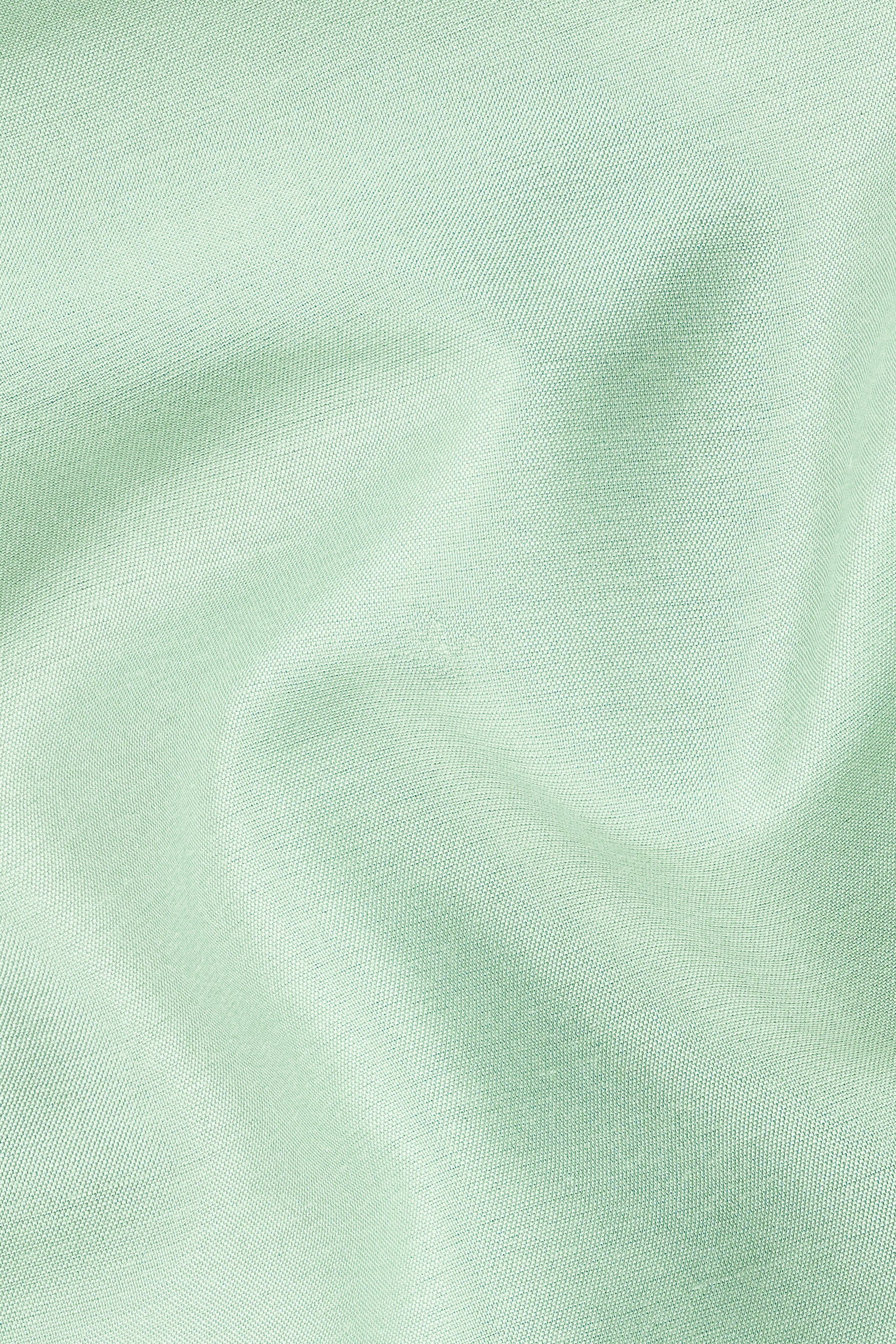 Sprout Green Subtle Sheen Viscose Pajama F-8918