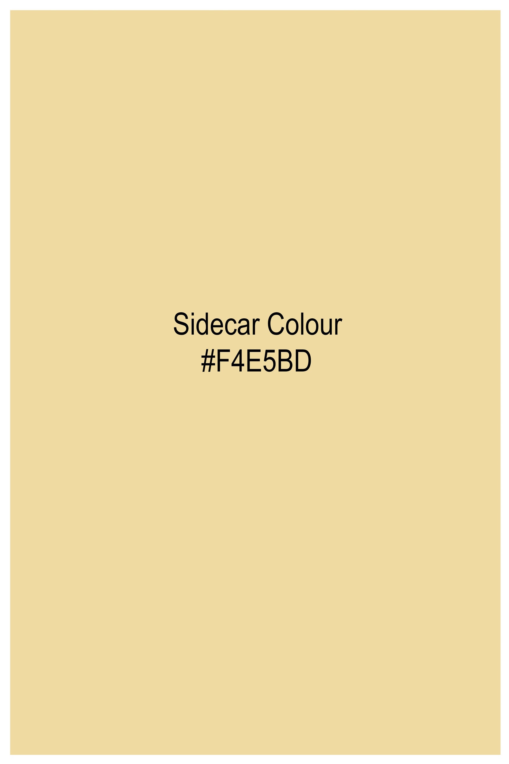 Sidecar Beige Subtle Sheen Super Soft Premium Cotton Pathani