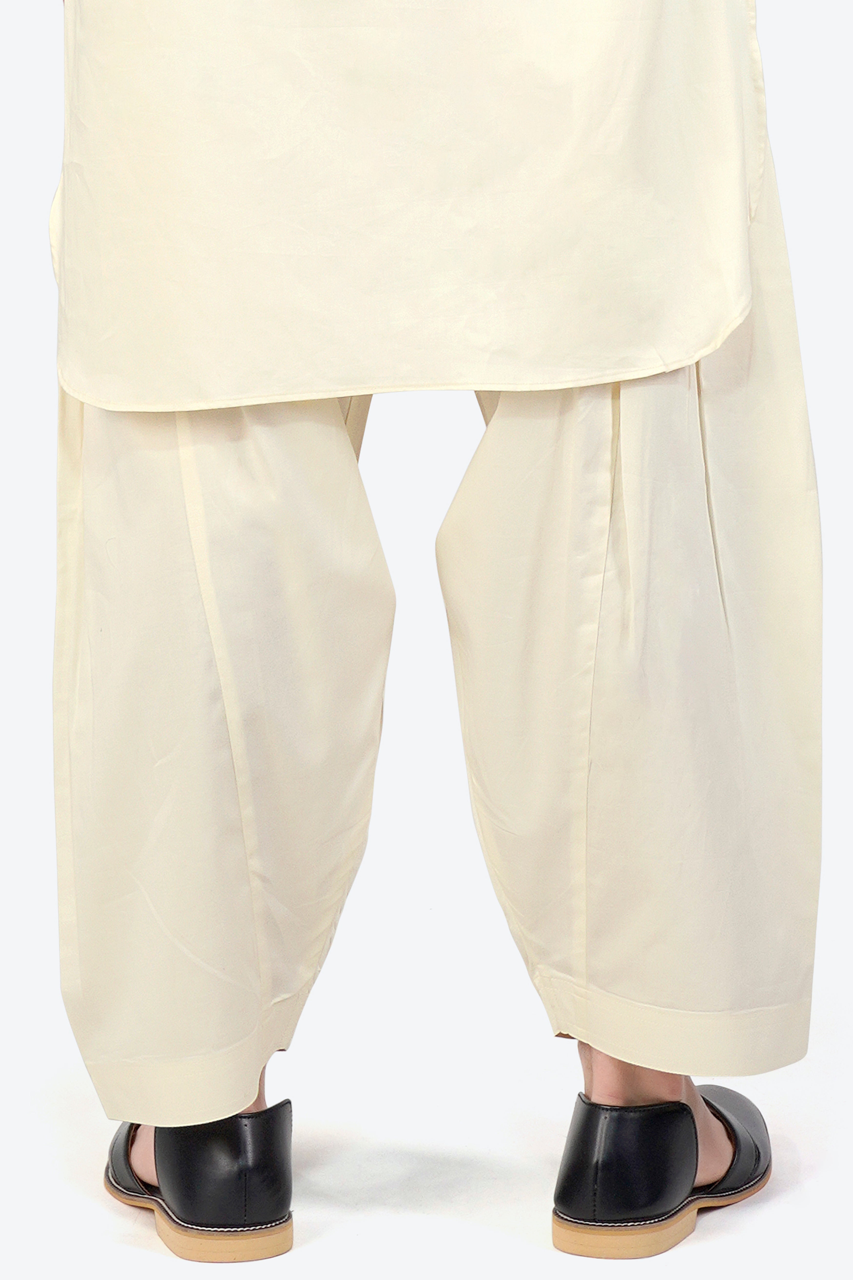 Merino Cream Dhoti F-6303