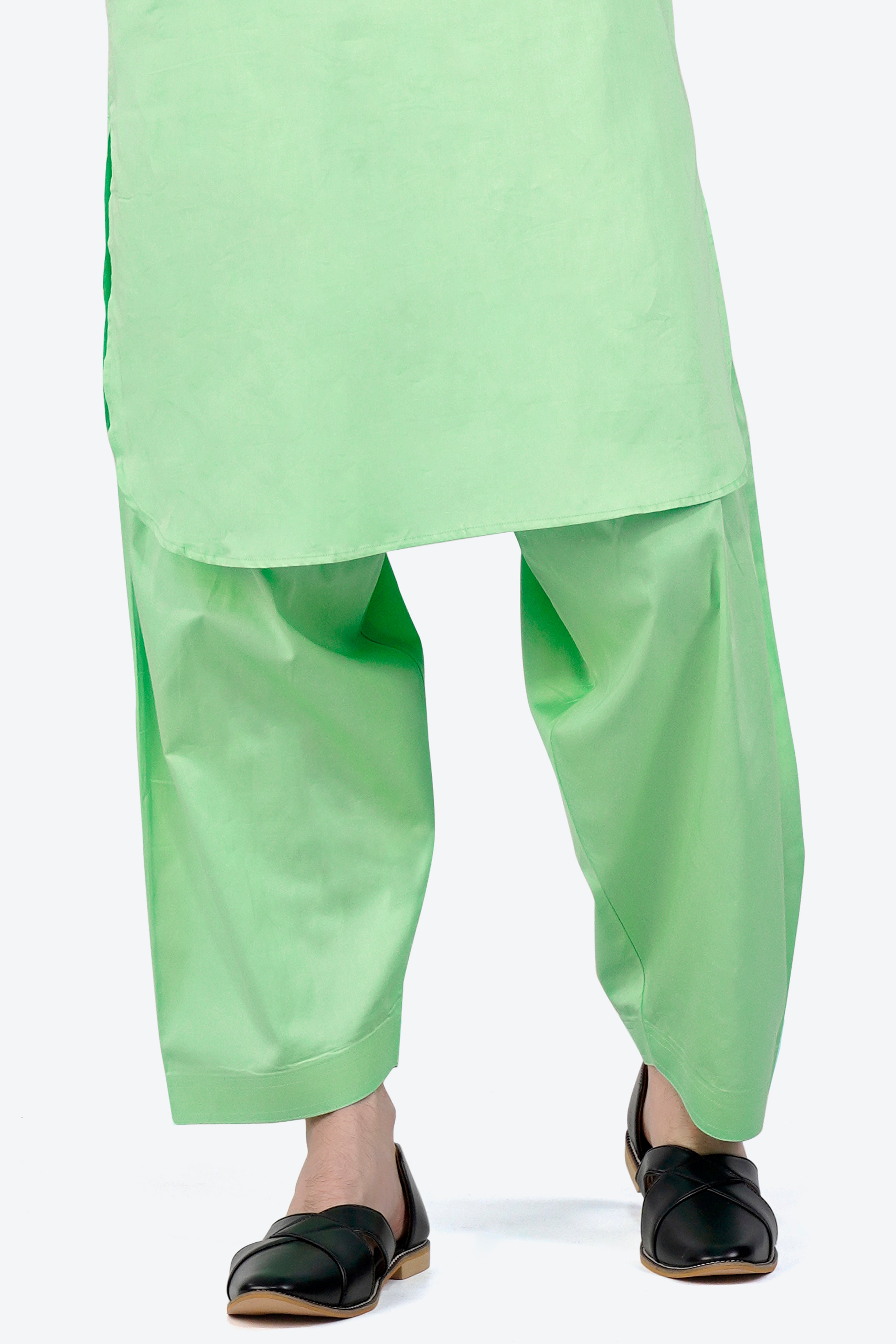 Celadon Green Dhoti F-6339