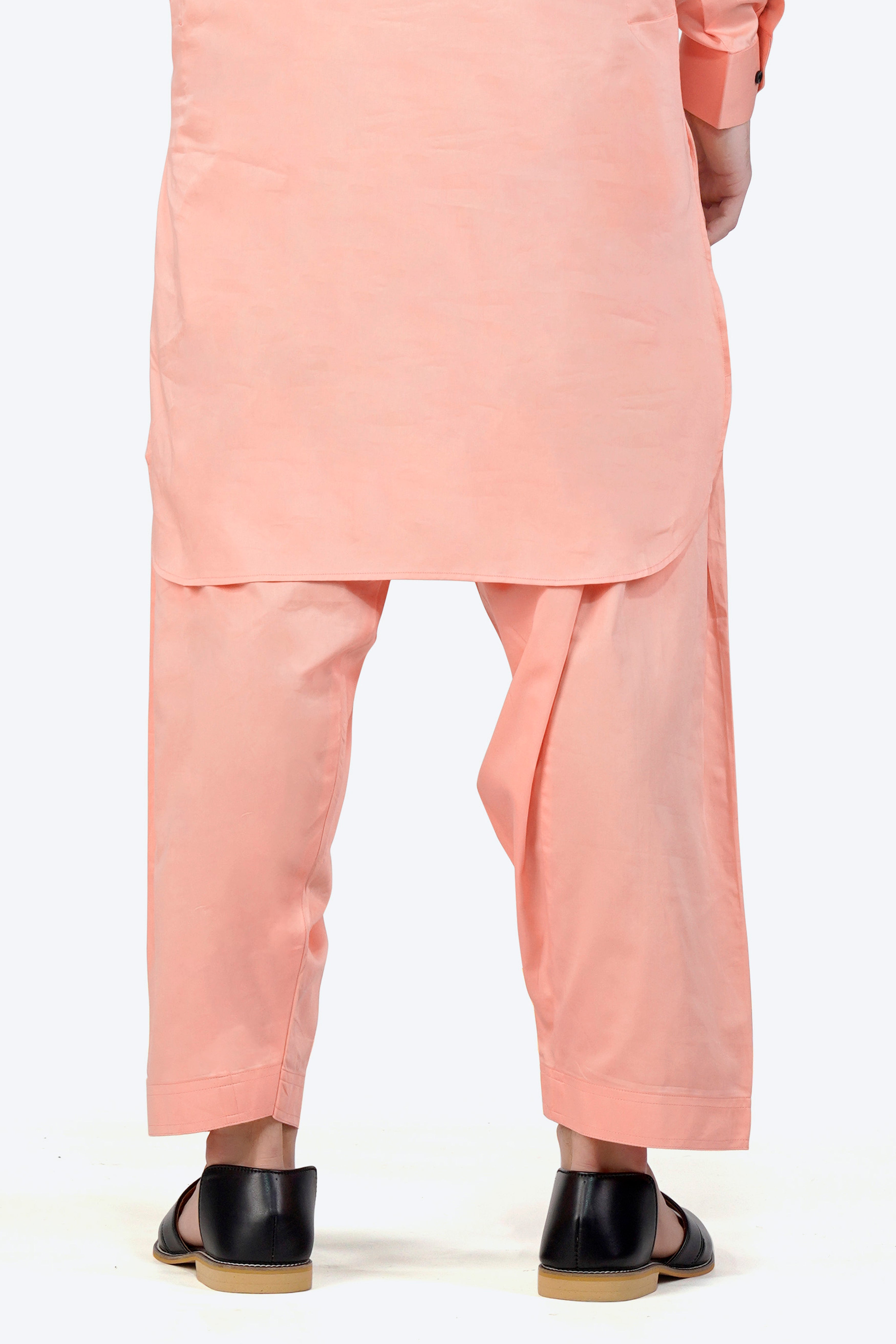 Melon Peach Dhoti F-6337