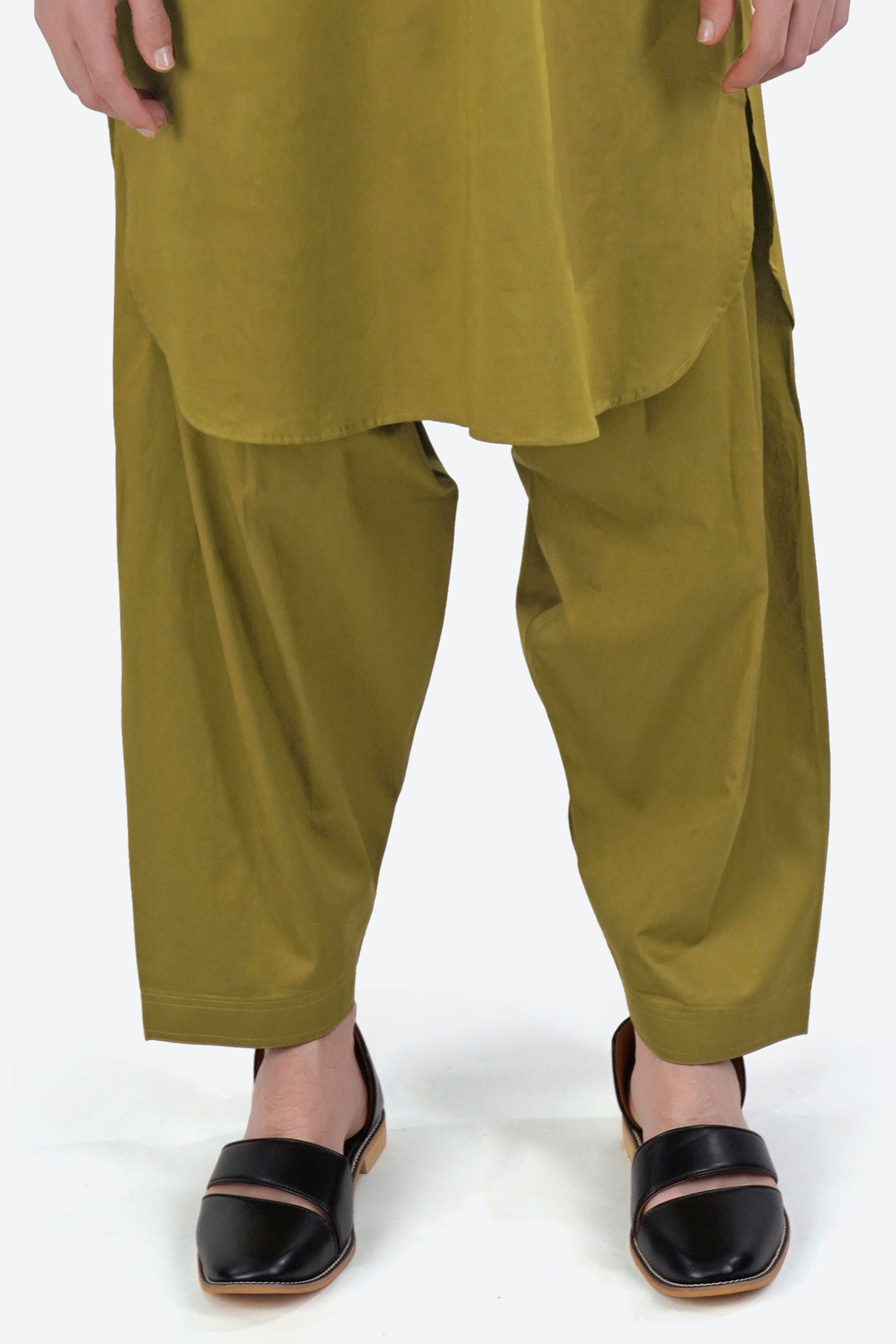 Alpine Green Dhoti F-6928