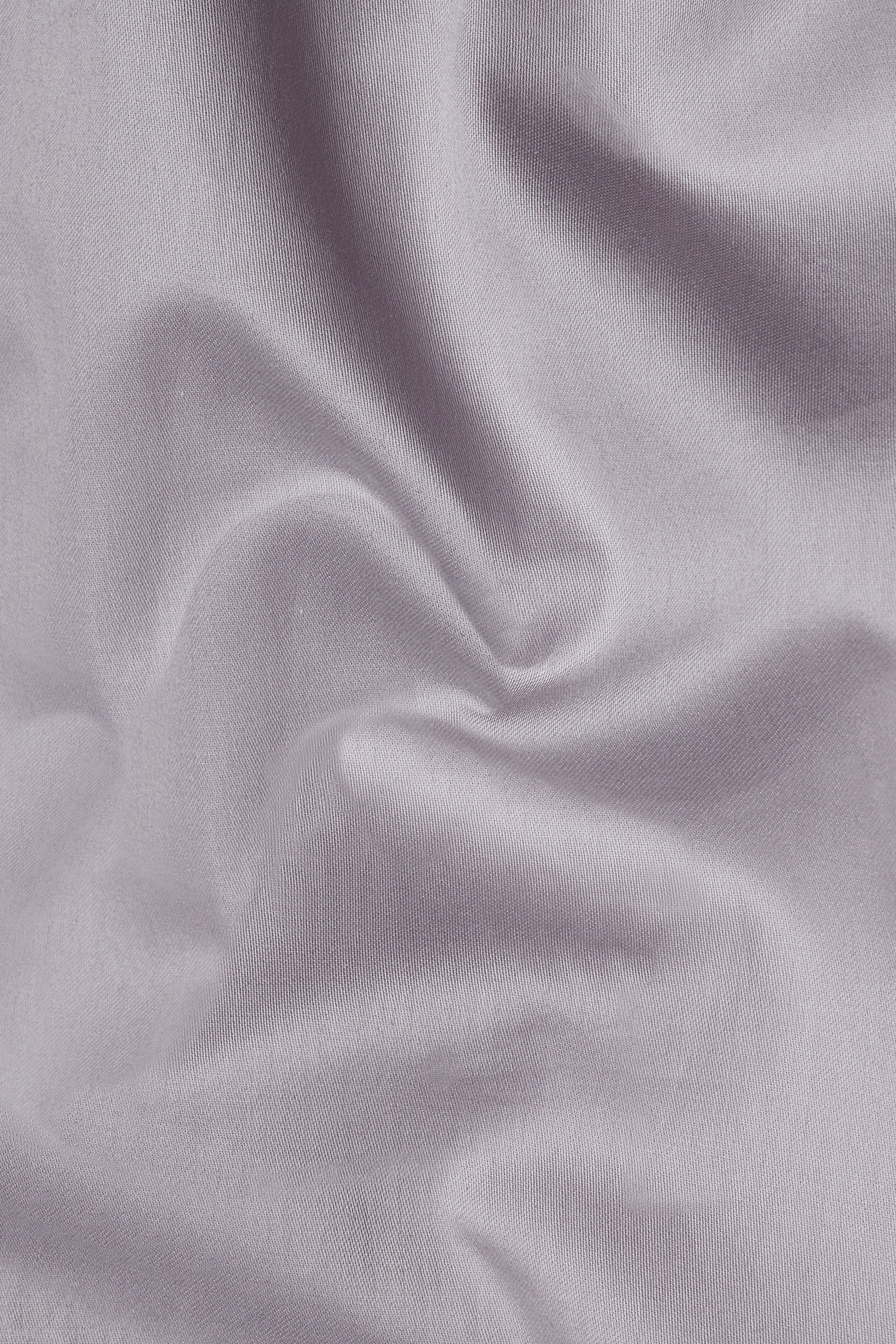 Pale Slate Lavender Subtle Sheen Super Soft Premium Cotton Pathani Set