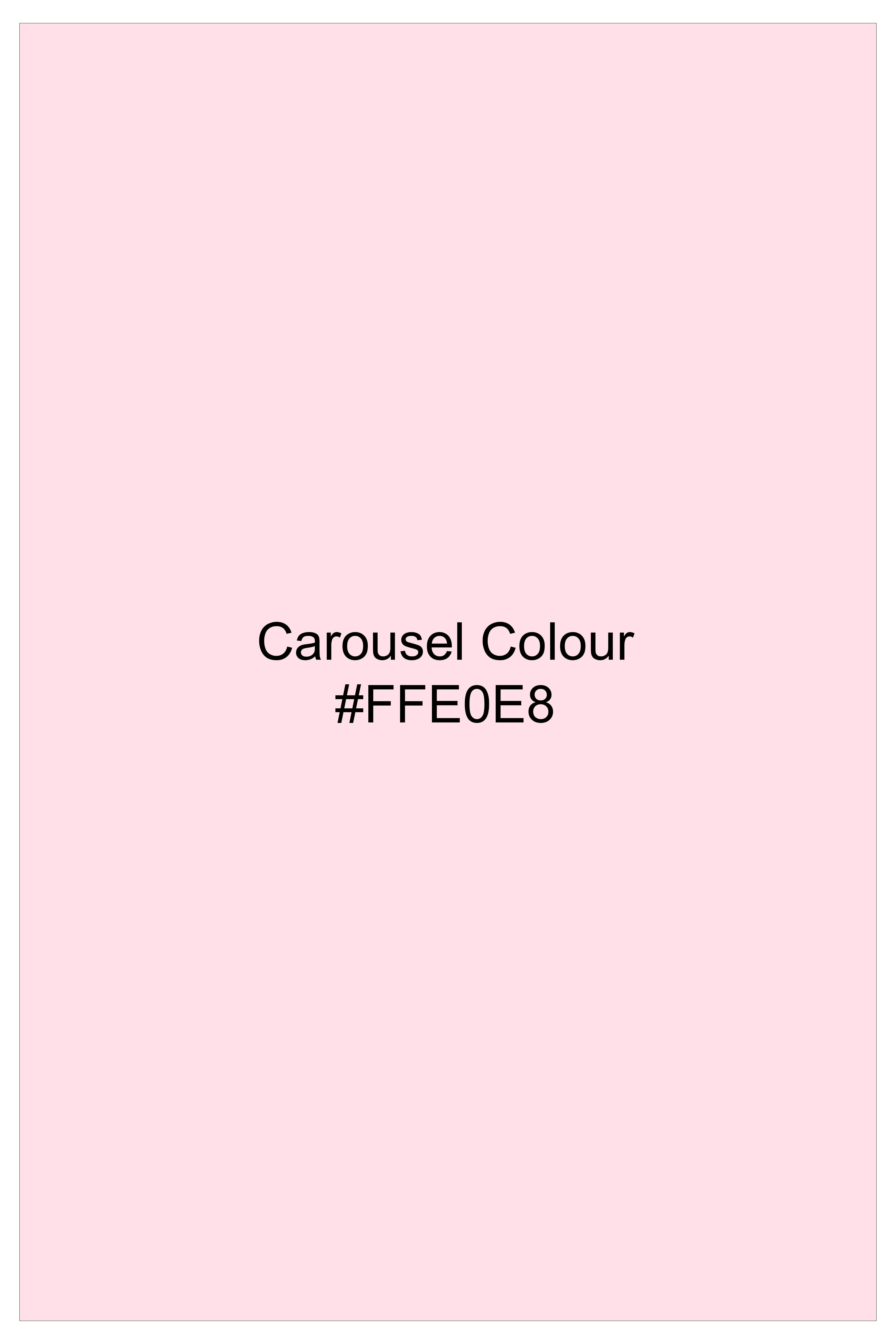 Carousel Pink Dobby Textured Premium Cotton Shirt