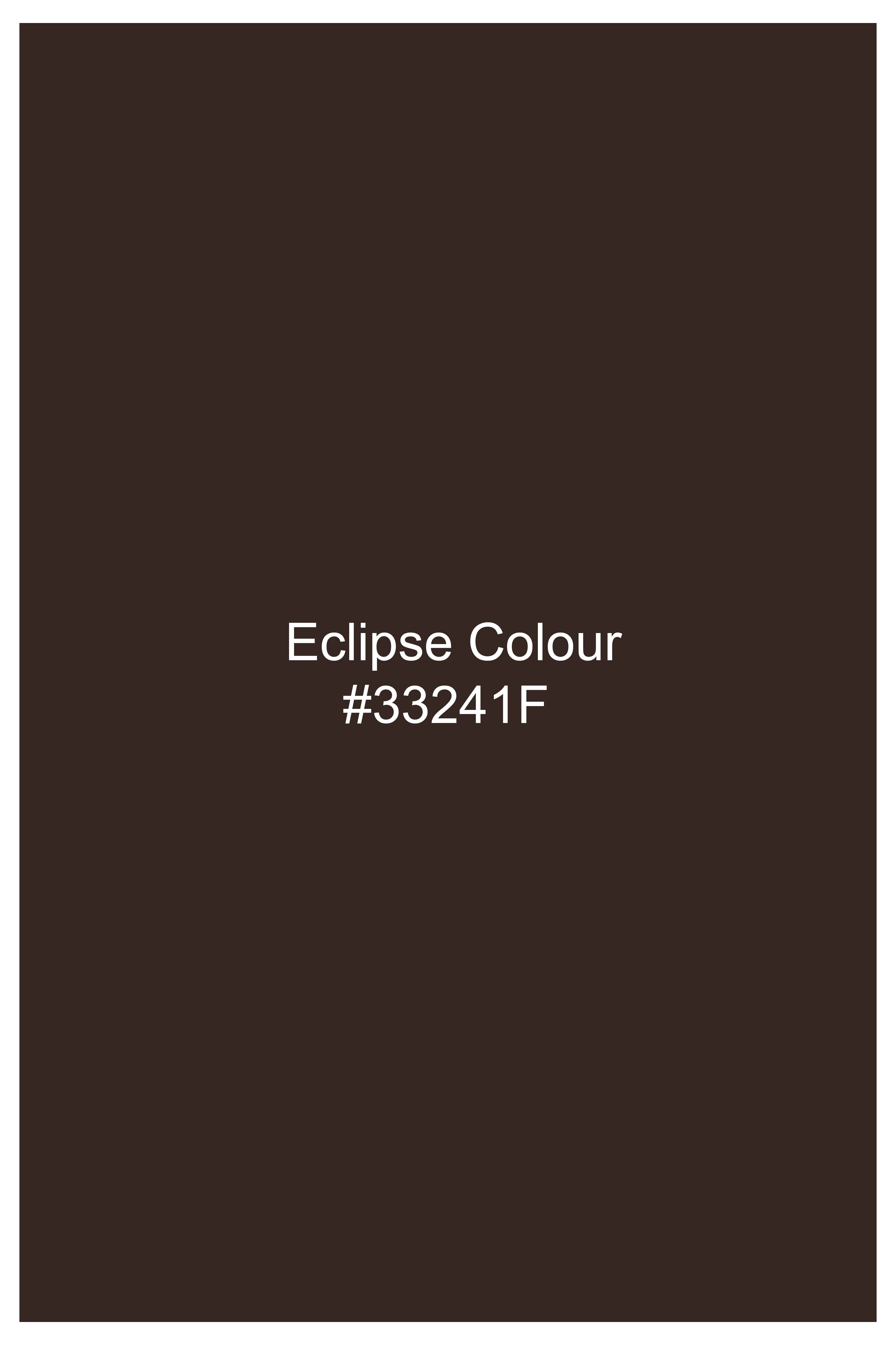 Eclora-Eclipse Brown Floral Printed Subtle Sheen Super Soft Premium Cotton Casual Shirt