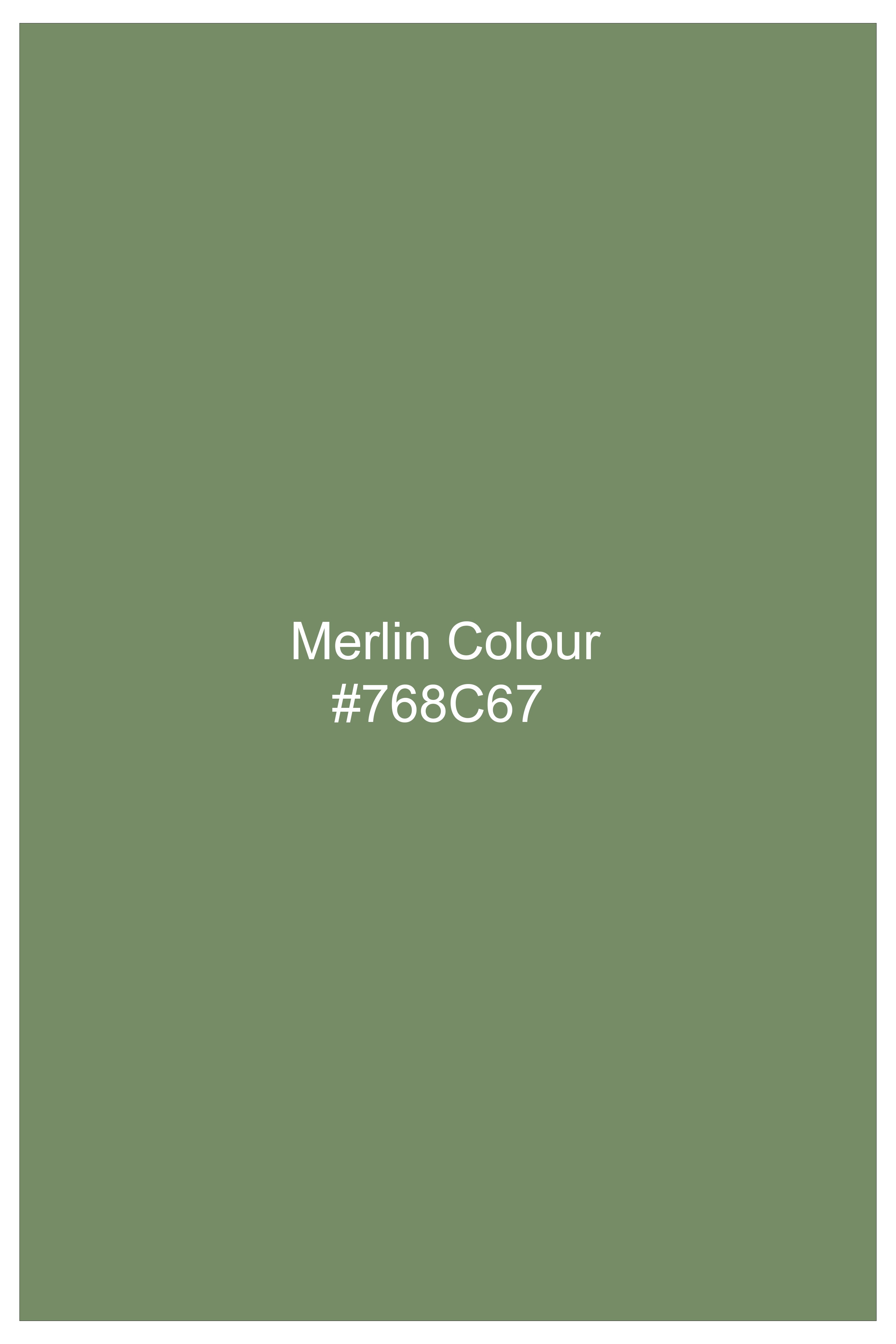 Emerald-Merlin Green Luxurious Linen Dress Shirt