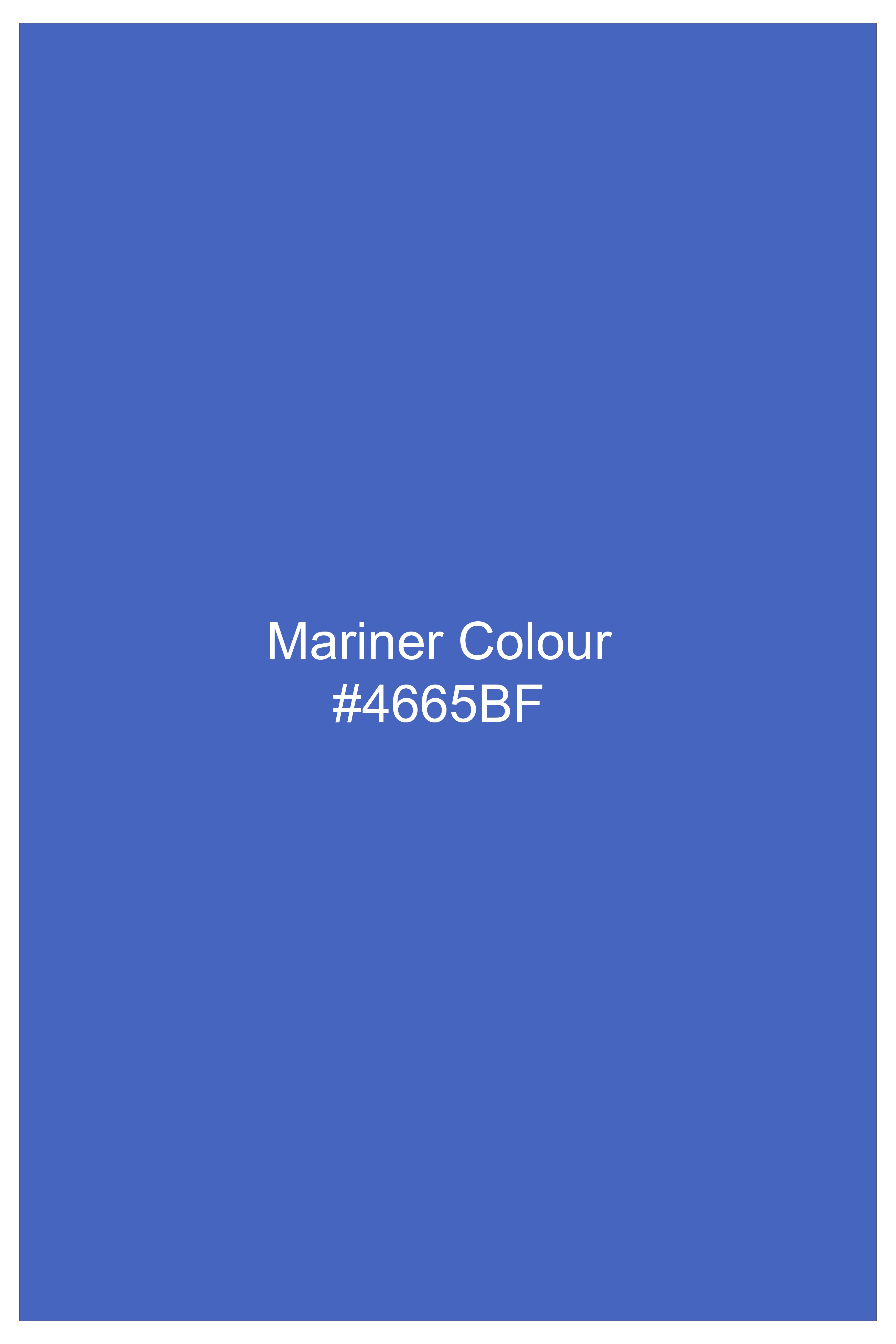 Mariner Blue Dobby Textured Premium Giza Cotton Boxer