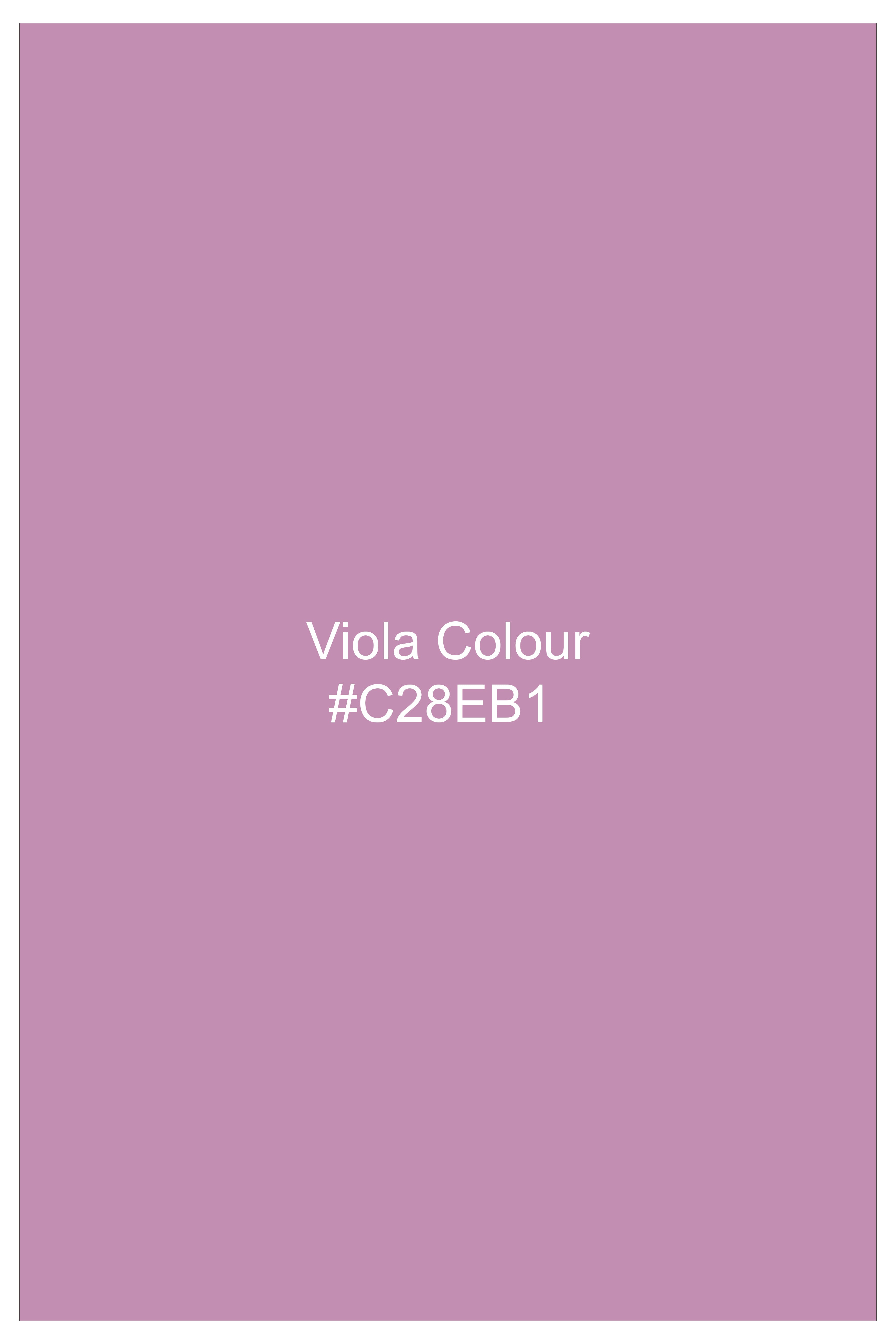 Blushoro-Viola Pink Subtle Sheen Super Soft Premium Cotton Cut Away Collar Dress Shirt