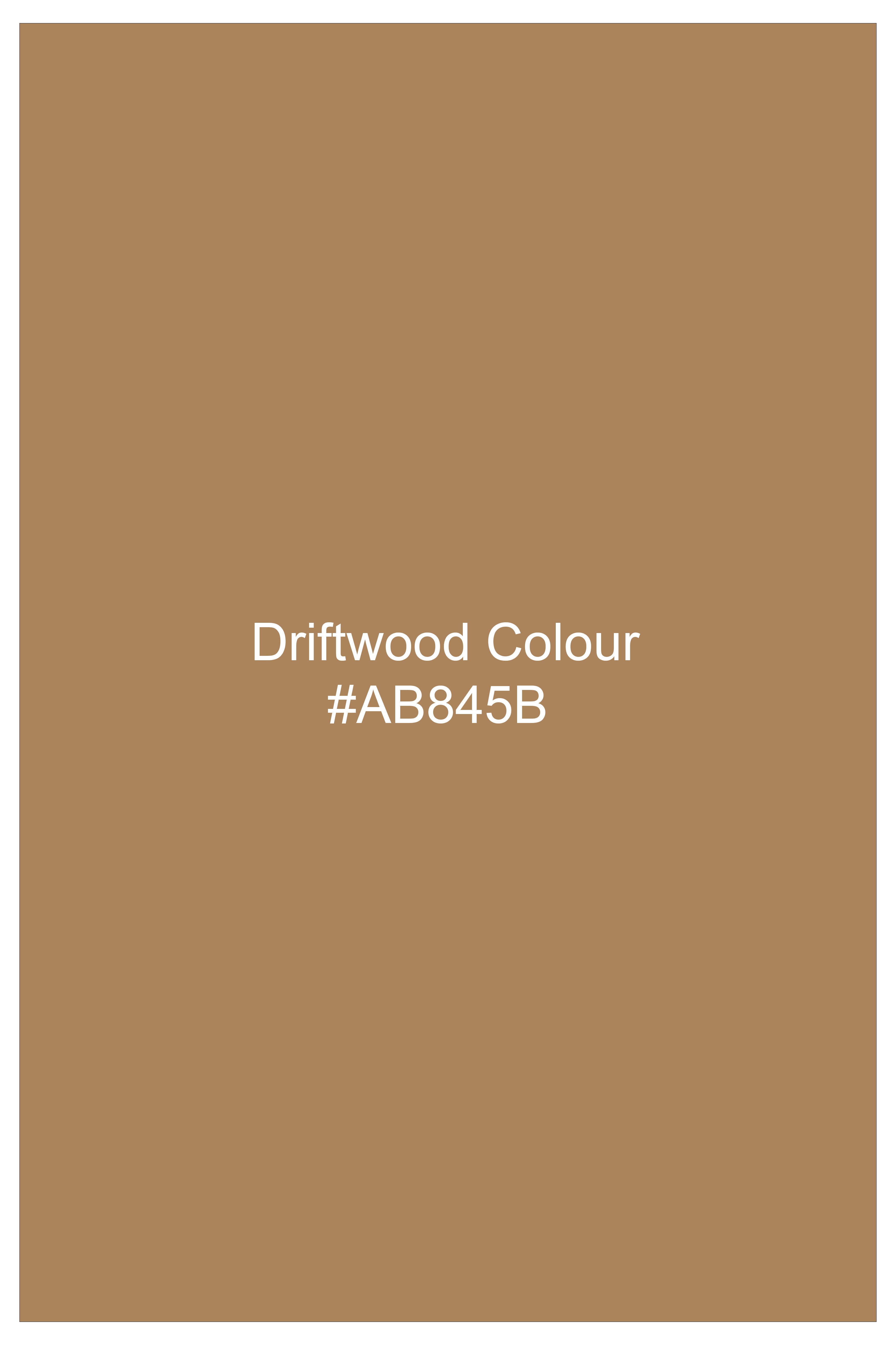 Woodoro-Driftwood Yellow Subtle Sheen Super Soft Premium Cotton Cut Away Collar Dress Shirt