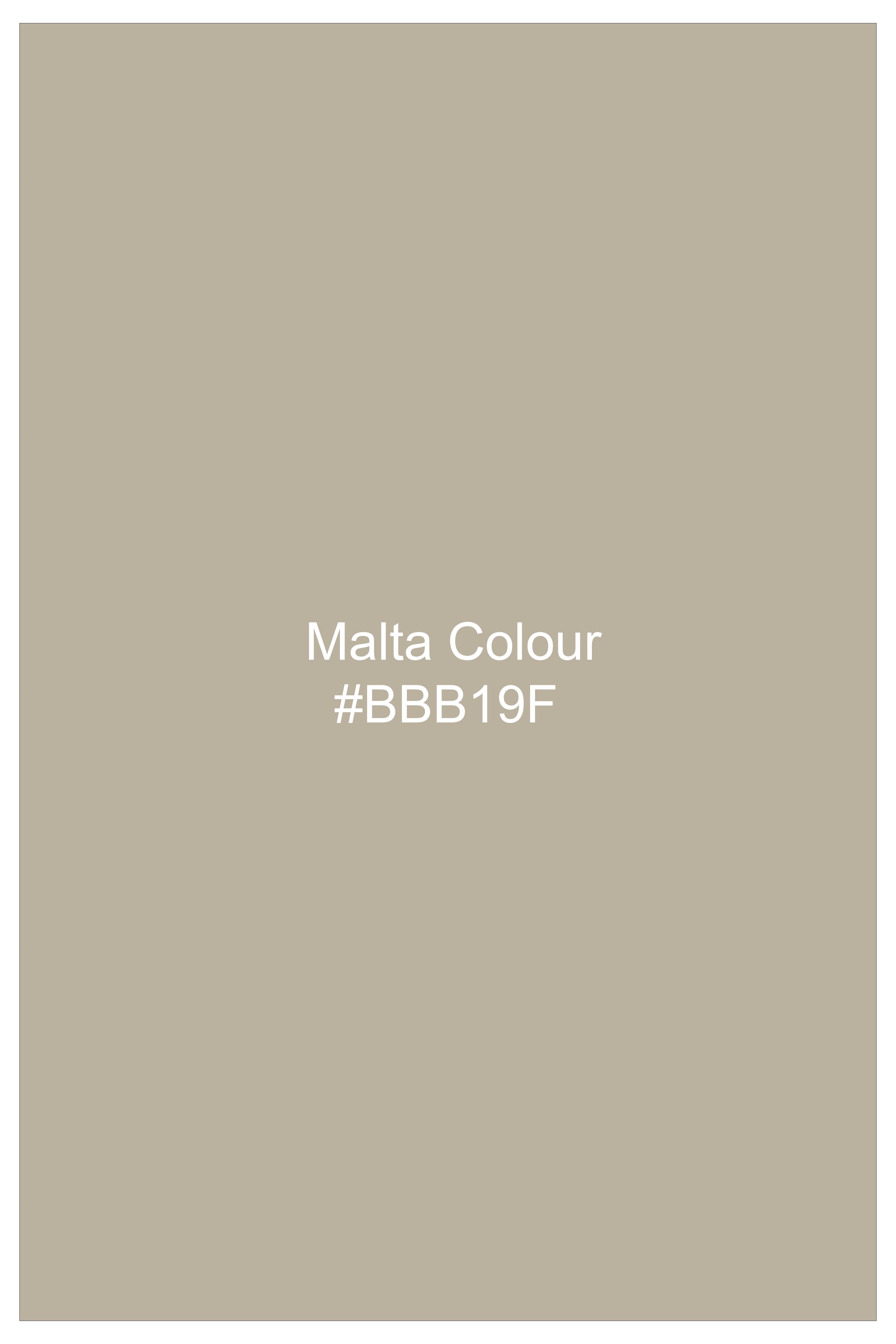 Ivoro-Malta Cream Subtle Sheen Super Soft Premium Cotton Dress Shirt