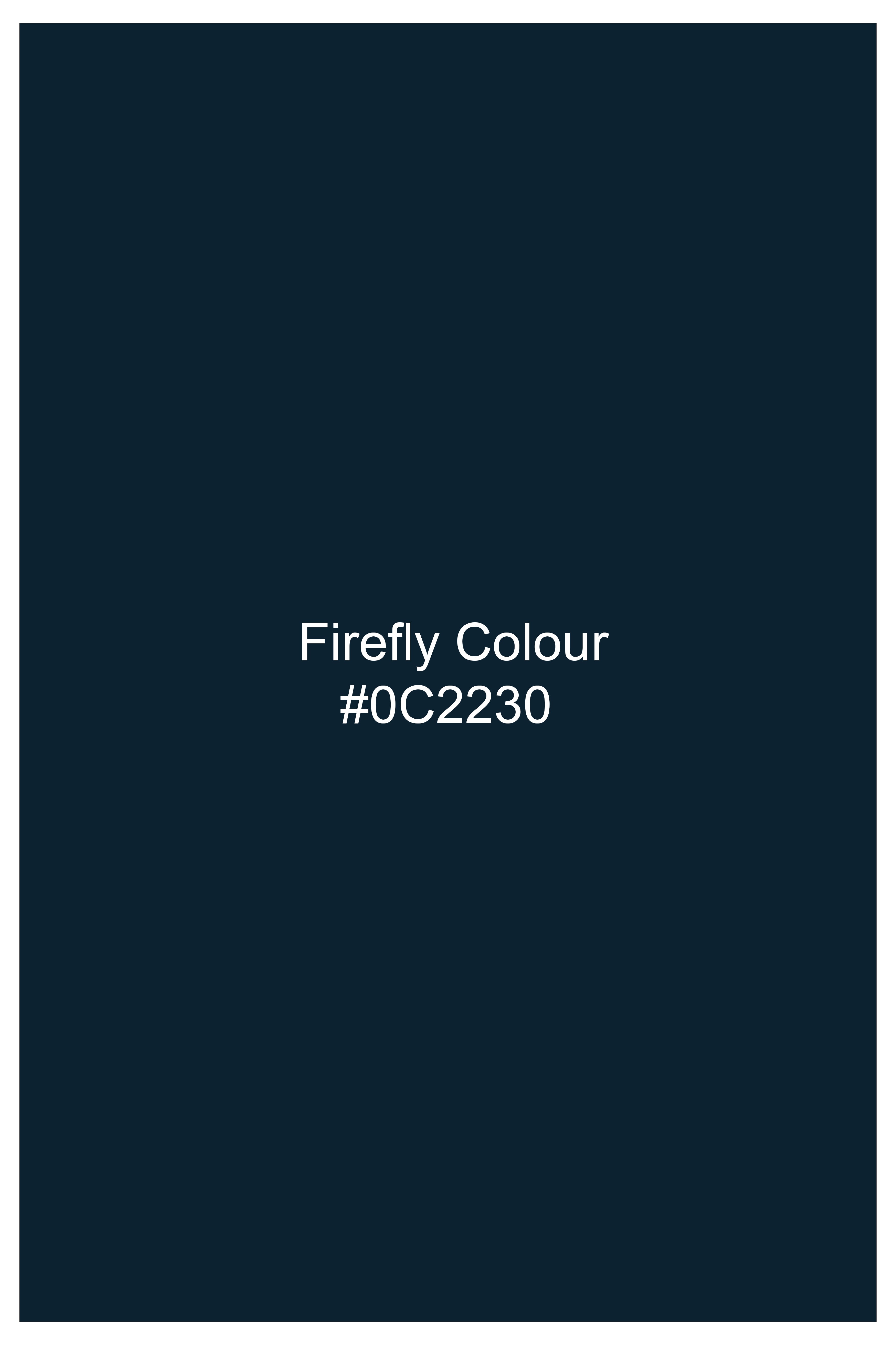 Luminor-Firefly Blue Subtle Sheen Super Soft Premium Cotton Dress Shirt