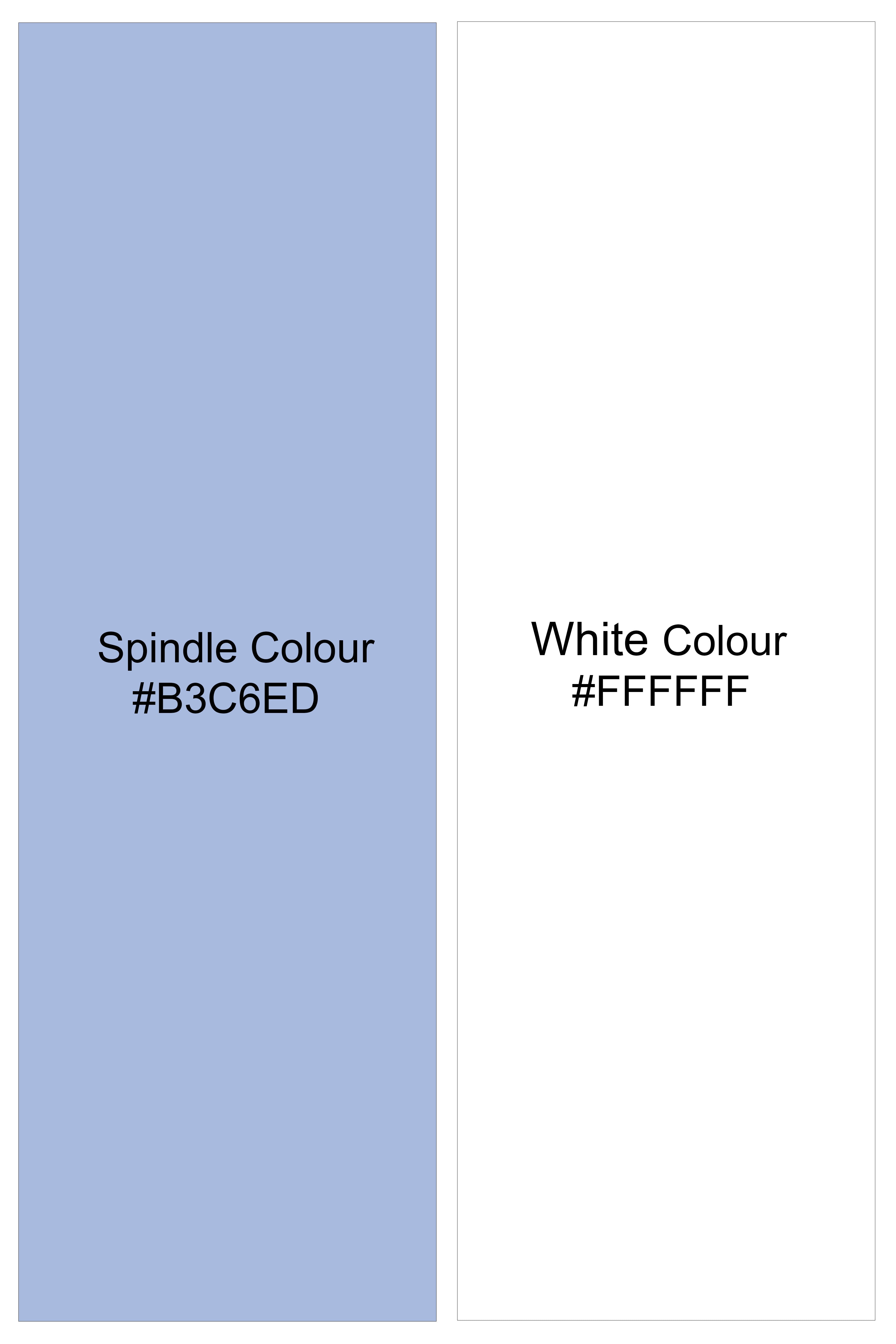 Pinzaro-Spindle Blue And Bright White Striped Seersucker Giza Cotton Dress Shirt