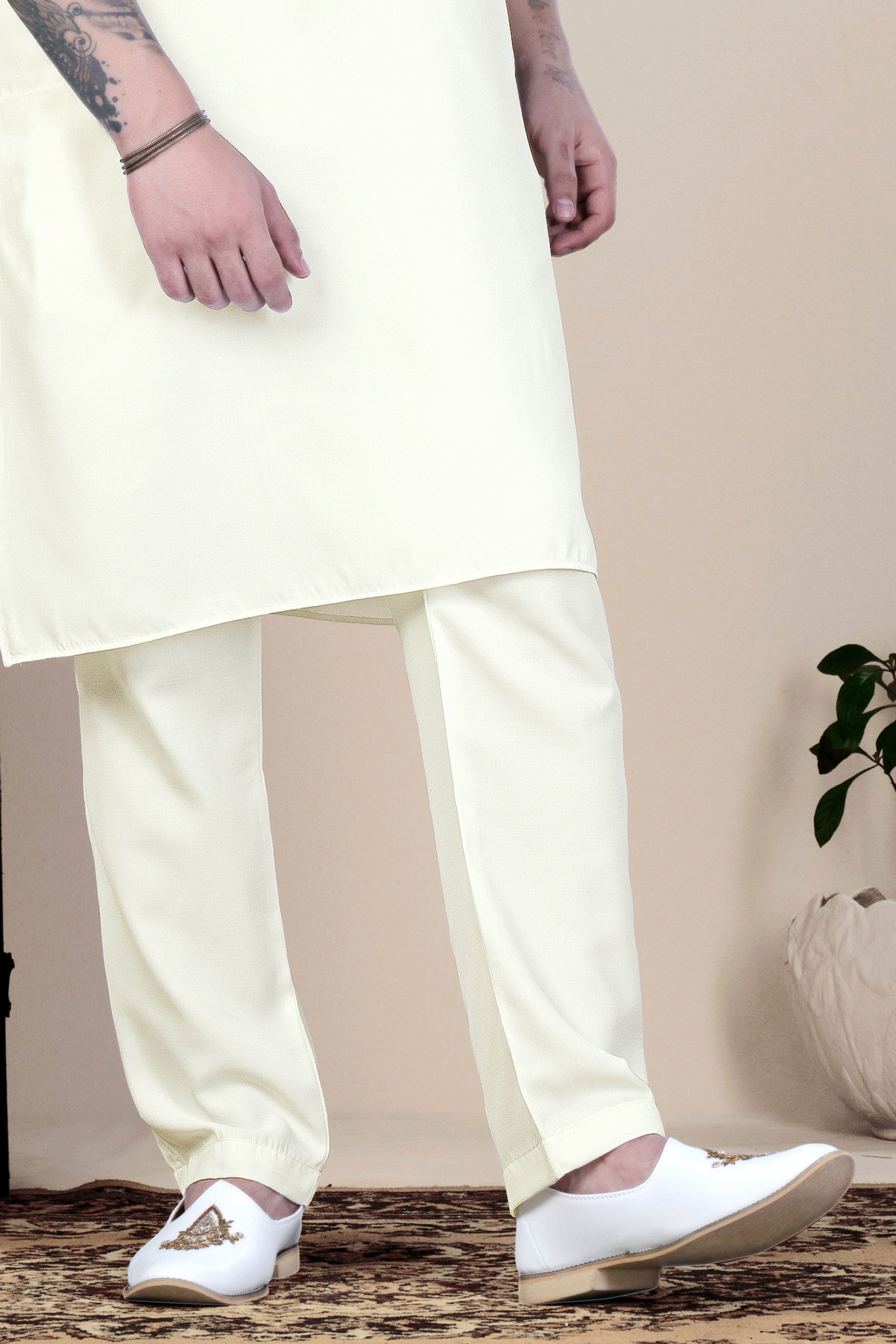 Bright White Pajama F-9304