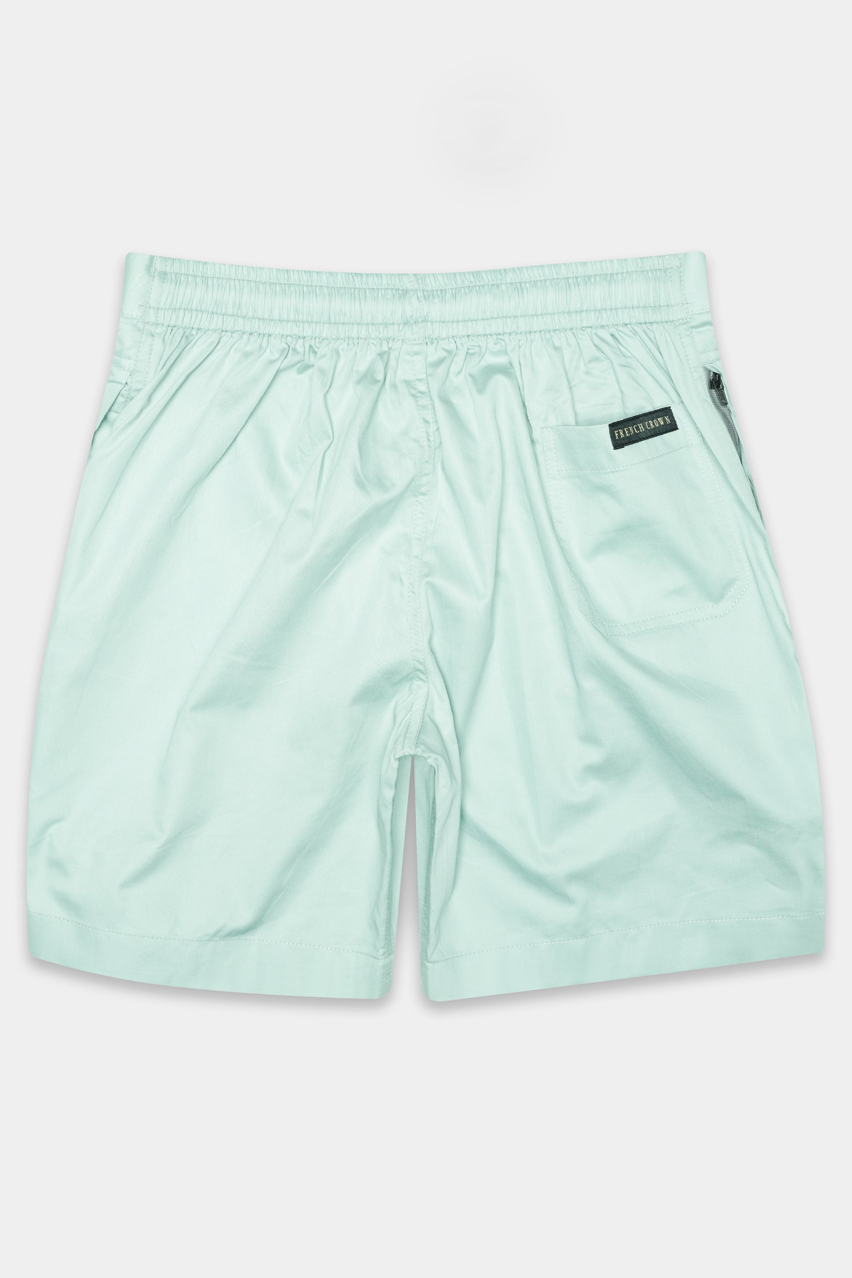 Harp Green Subtle Sheen Super Soft Premium Cotton Shorts