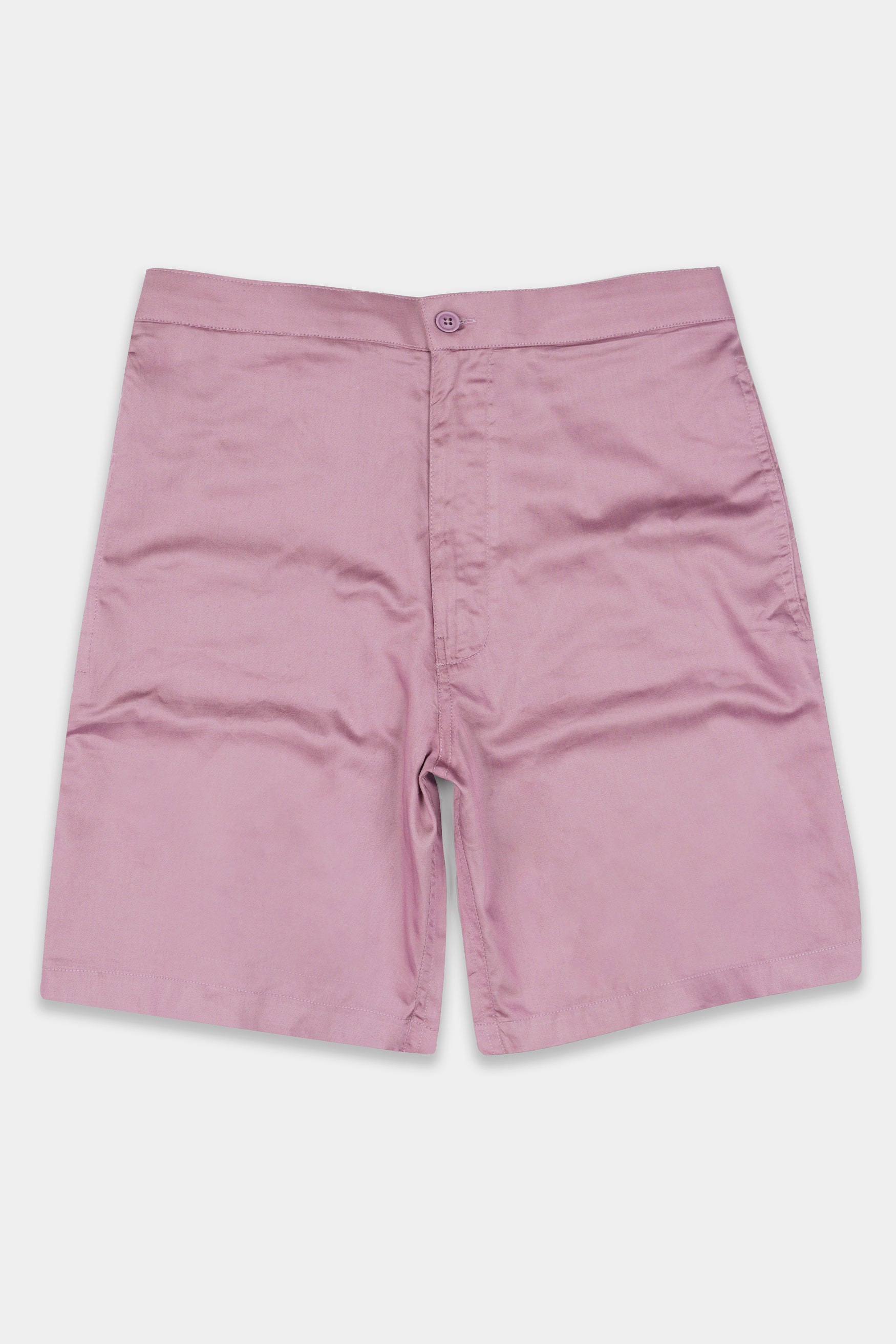 Viola Pink Subtle Sheen Super Soft Premium Cotton Shorts